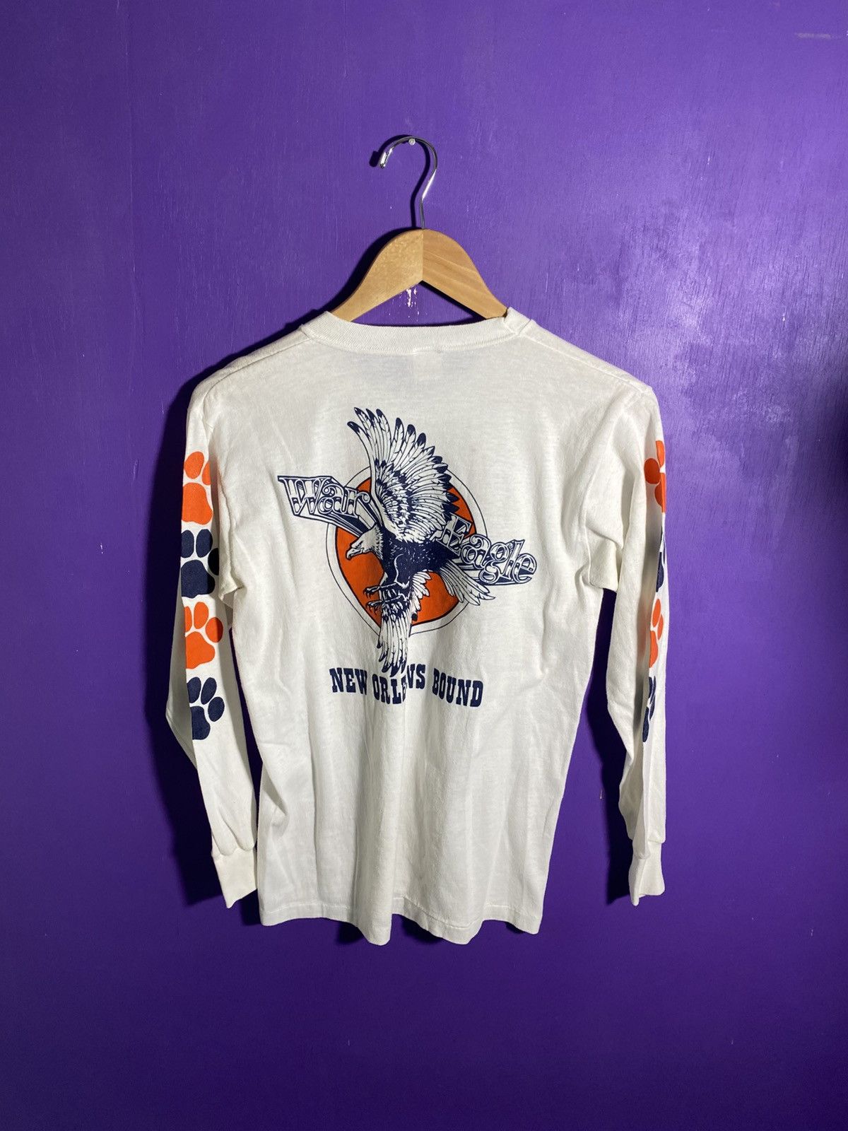 Vintage Vintage 80s Auburn tigers sugar bowl long-sleeve Size US M / EU 48-50 / 2 - 2 Thumbnail
