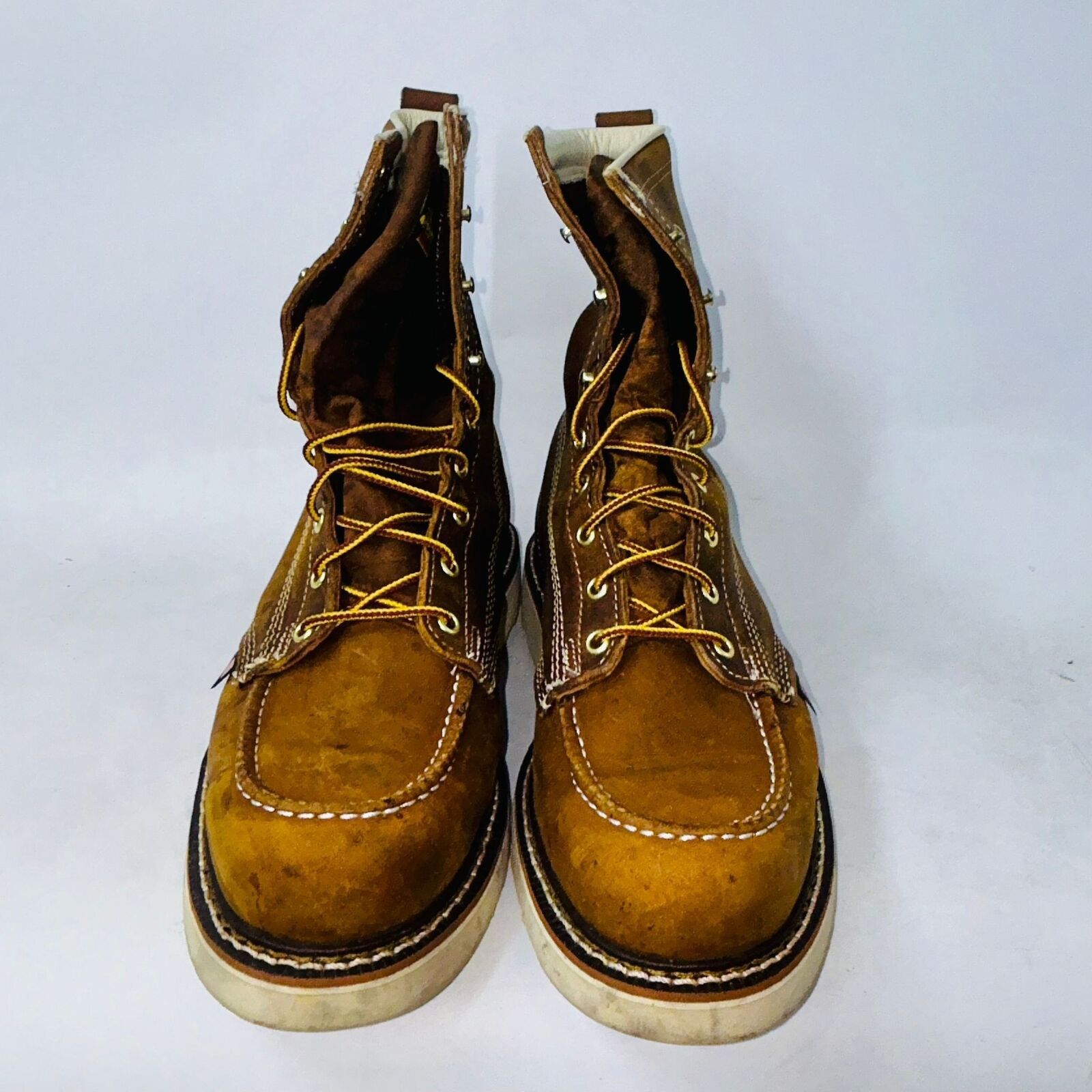 Thorogood THOROGOOD MENS 8" TOE COMFORTABLE MOC" WORK BOOT SIZE 9.5EE Size US 9.5 / EU 42-43 - 2 Thumbnail