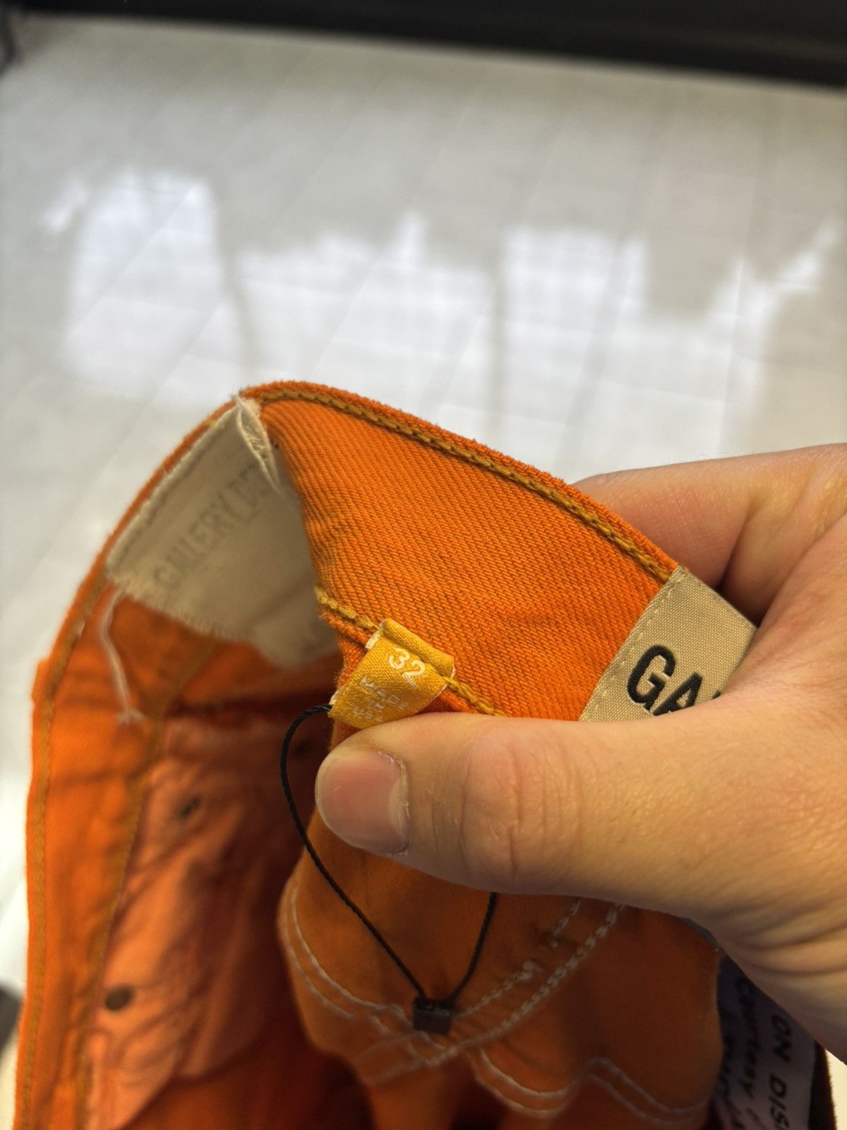 Gallery Dept. Gallery Dept. Orange LA Flare jeans Size US 32 / EU 48 - 7 Thumbnail