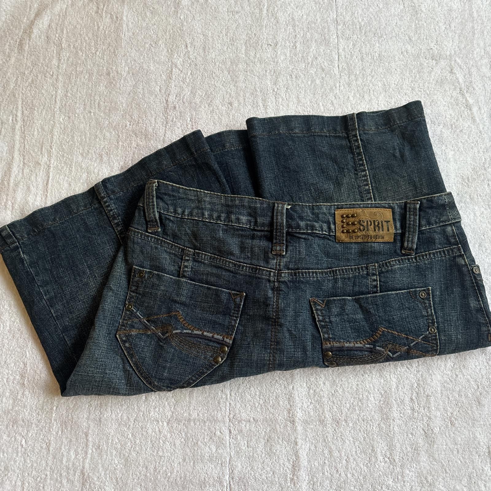 Esprit vintage y2k Esprit denim midi skirt Size 30" / US 8 / IT 44 - 2 Thumbnail