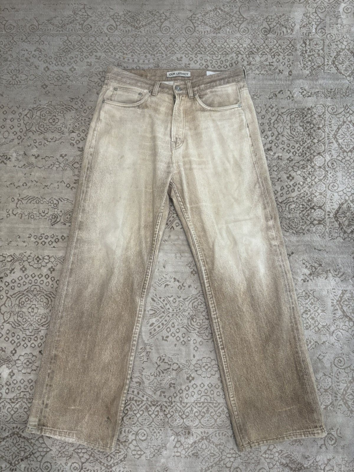 Our Legacy Our Legacy Third Cut Digital Denim Size US 29 - 1 Thumbnail