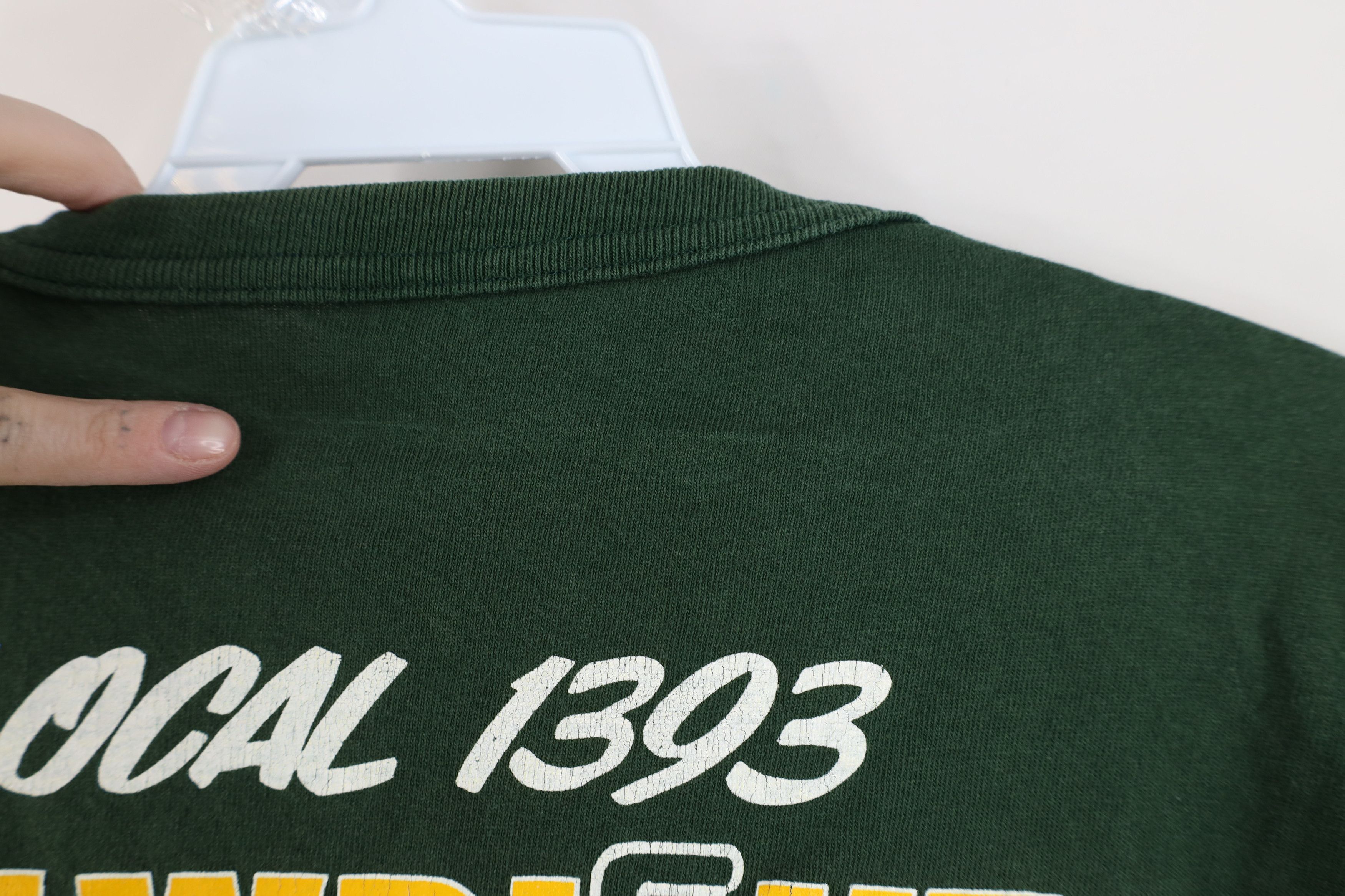 Vintage Vintage 90s Union Made Pile Drivers Local 1393 T-Shirt USA Size US XL / EU 56 / 4 - 11 Thumbnail