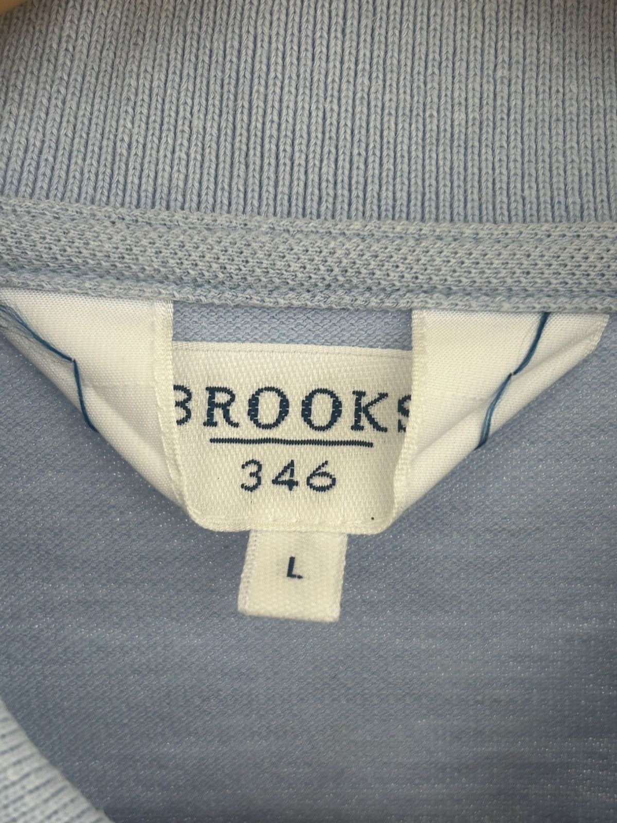 Brooks Brothers Brook Brothers Vintage Polo Blue Tee Size US L / EU 52-54 / 3 - 4 Thumbnail