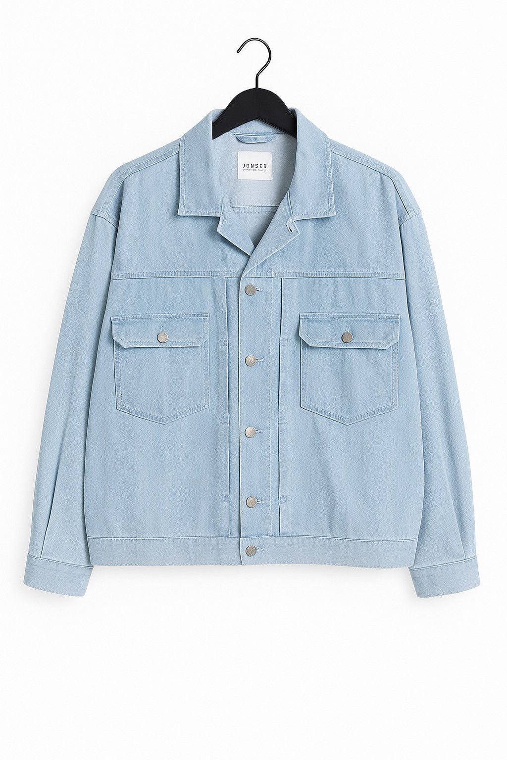 JUN MEN JunRed Light Wash Denim Jacket – Japanese Oversized Boxy Fit Size US M / EU 48-50 / 2 - 1 Thumbnail