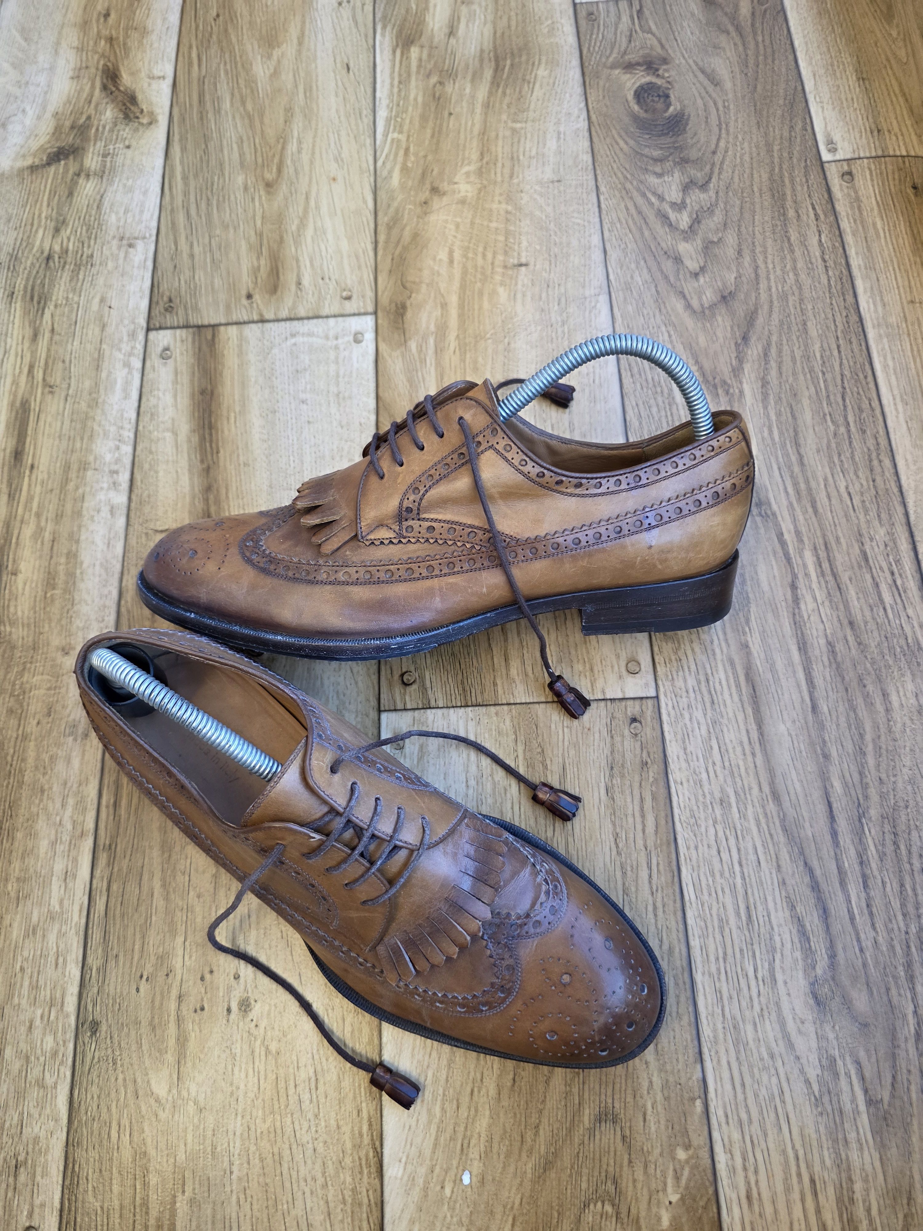 Gucci Gucci Leather Lace Up Size US 9 / EU 42 - 3 Thumbnail