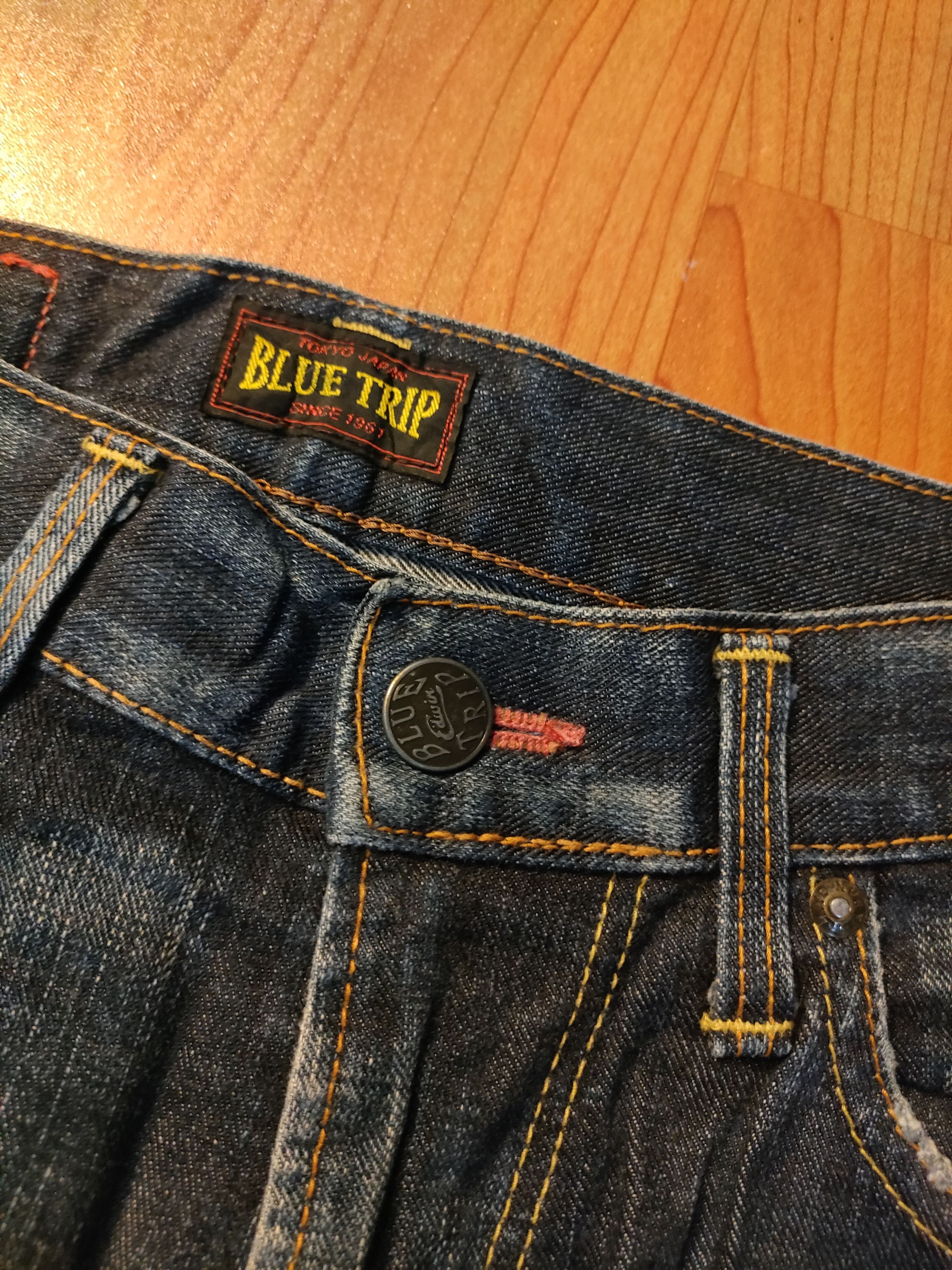 Edwin × If Six Was Nine × Japanese Brand Flare🔥🔥 Edwin Blue Trip Jeans Size US 31 - 5 Thumbnail