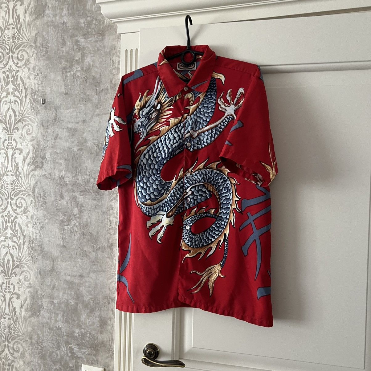 Japanese Brand Vintage Dragon Shirt Japanese Y2K Size US M / EU 48-50 / 2 - 9 Thumbnail