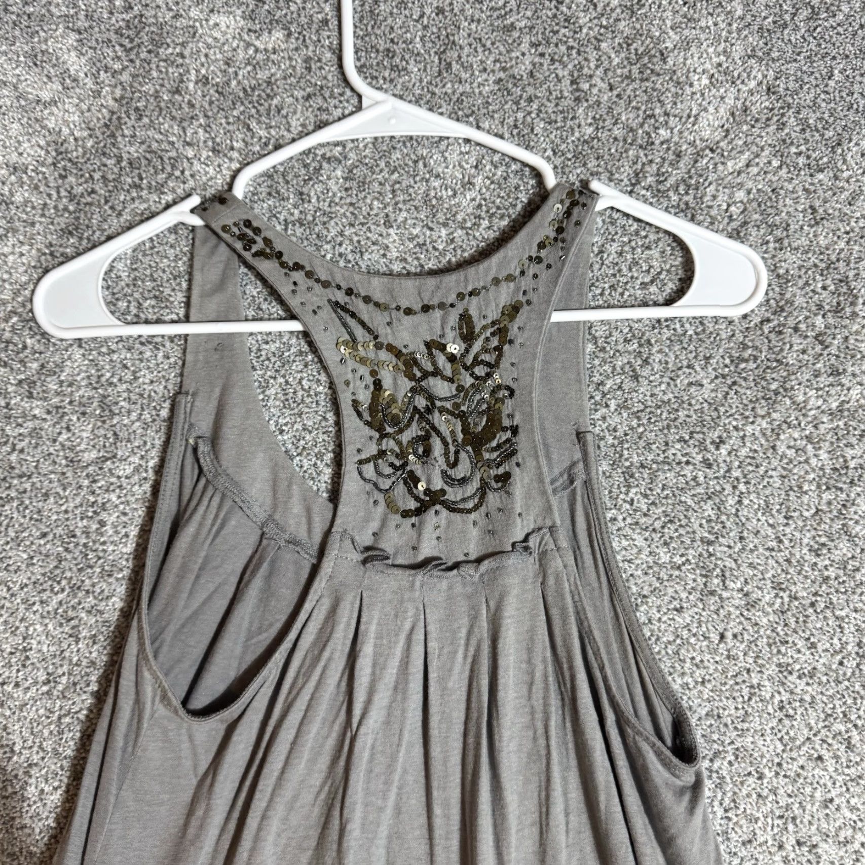 American Eagle Outfitters American Eagle Outfitters Dress Medium Boho Sequins Beaded Embellished Ethereal Romantic A-Line Sundress Women Images: No Size M / US 6-8 / IT 42-44 - 7 Thumbnail