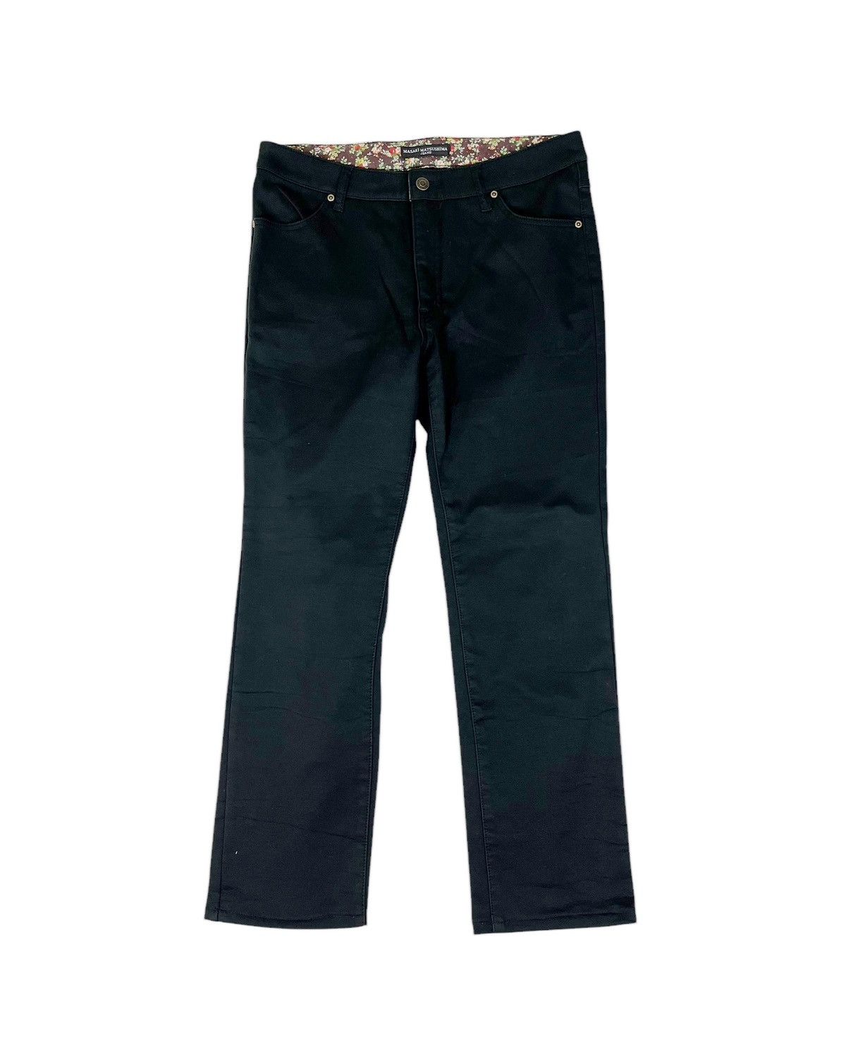 Japanese Brand × Masaki Matsushima Masaki Matsushima Floral Elastic Cotton Casual Pants Size US 32 / EU 48 - 2 Thumbnail