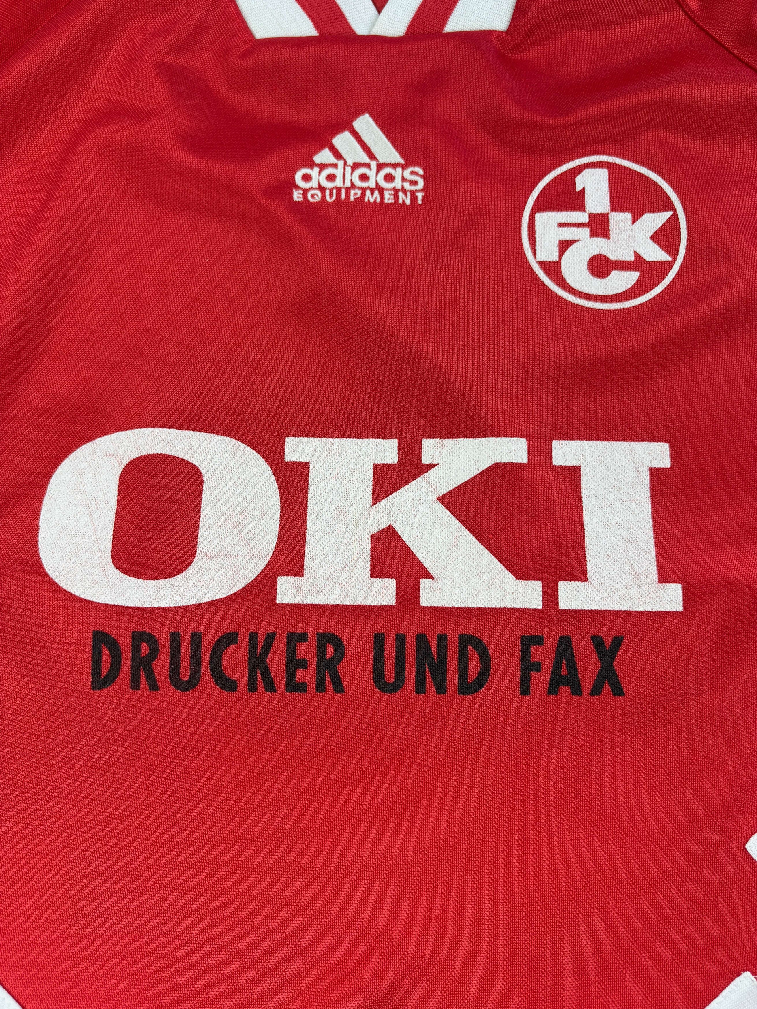 Adidas Kaiserslautern 1994-96 Adidas home football jersey size S Size US S / EU 44-46 / 1 - 6 Thumbnail