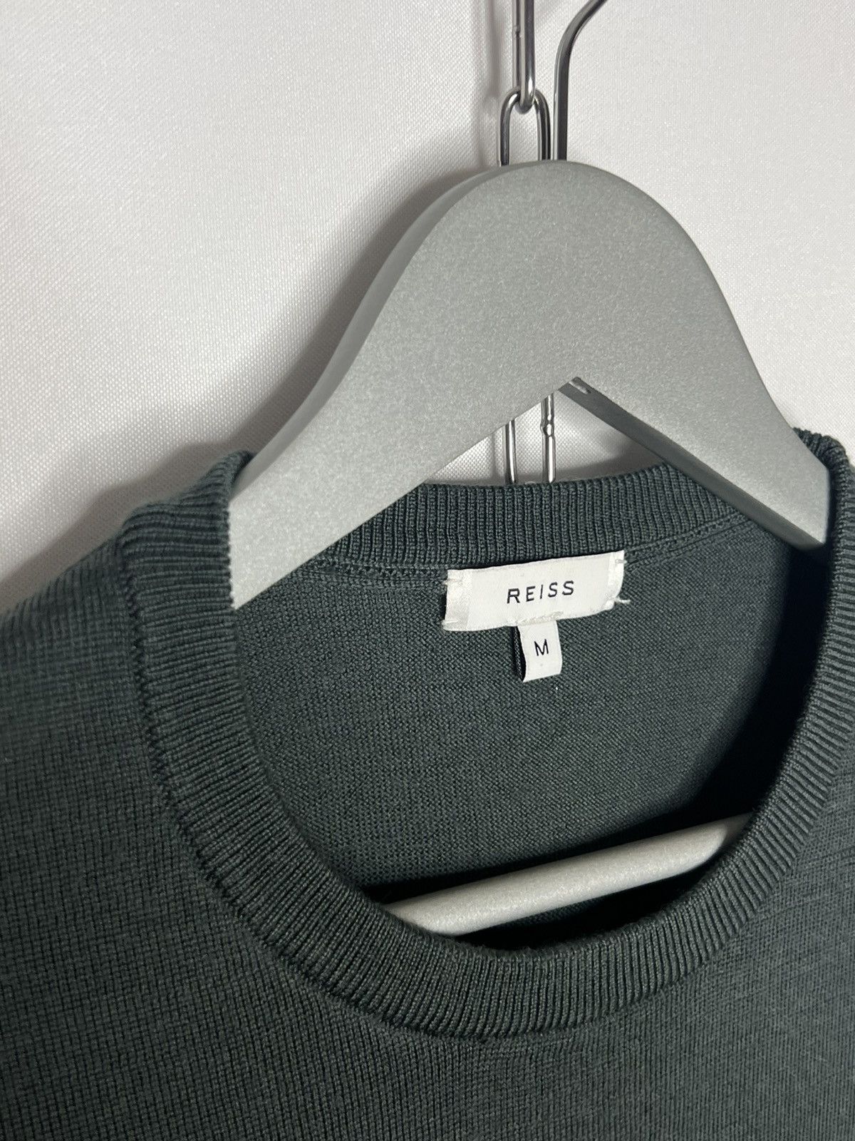 Reiss × Vintage 🤑Reiss Luxury Sweater Lana Wool Pullover Long Sleeve🤑 Size US M / EU 48-50 / 2 - 7 Thumbnail