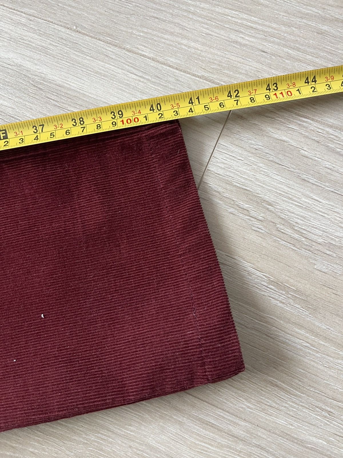 Vintage Brook Taverner Burgundy Corduroy Pants (est. 1912) W32 Size US 32 / EU 48 - 12 Thumbnail