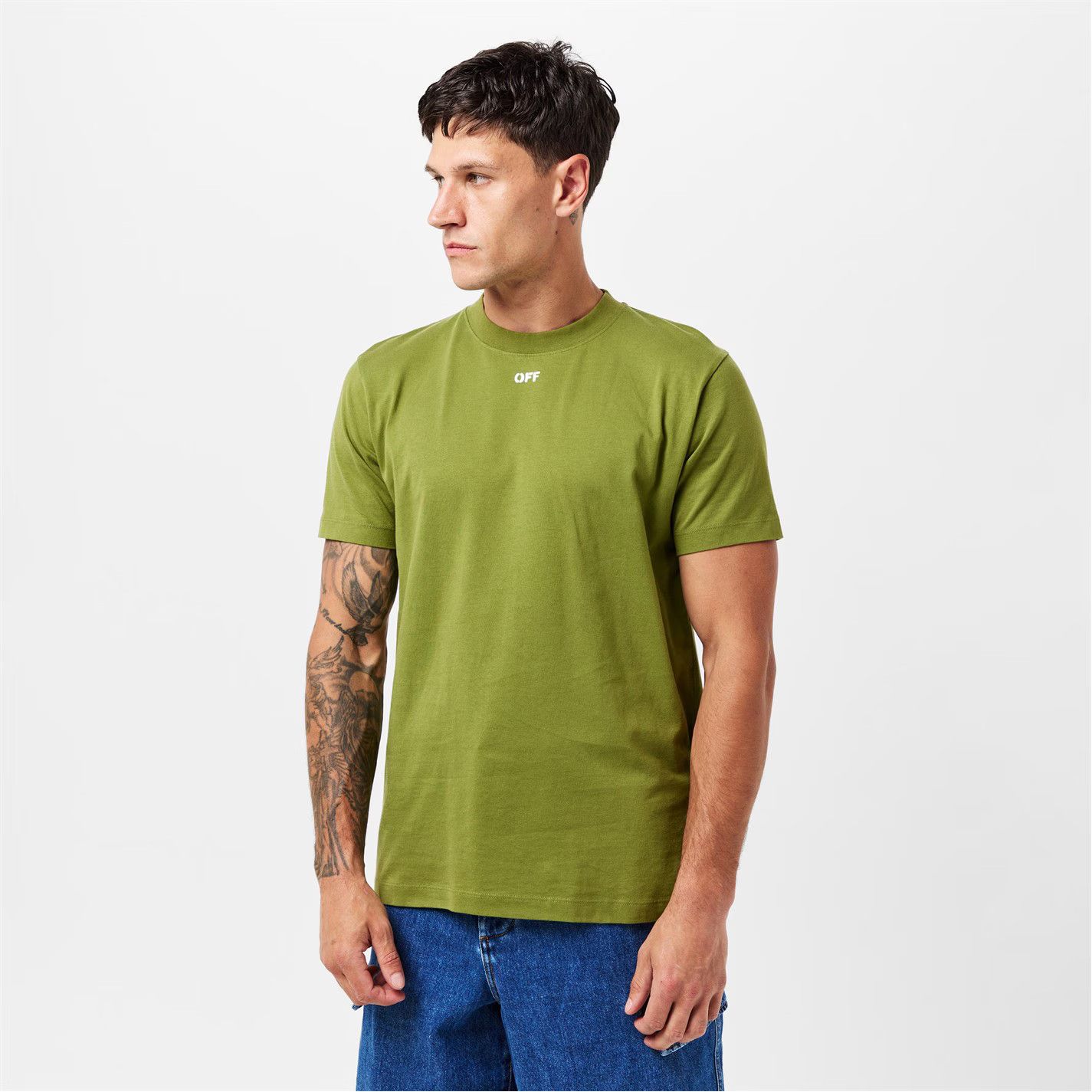 Off-White o1g2r1mq0226 Brick Arrow Crew Neck Short Sleeve T-Shirt Size US M / EU 48-50 / 2 - 3 Thumbnail