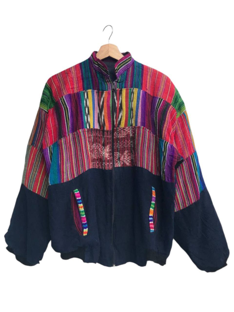 Native No Label Unbranded Coogi Style Jacket Size US S / EU 44-46 / 1 - 1 Thumbnail