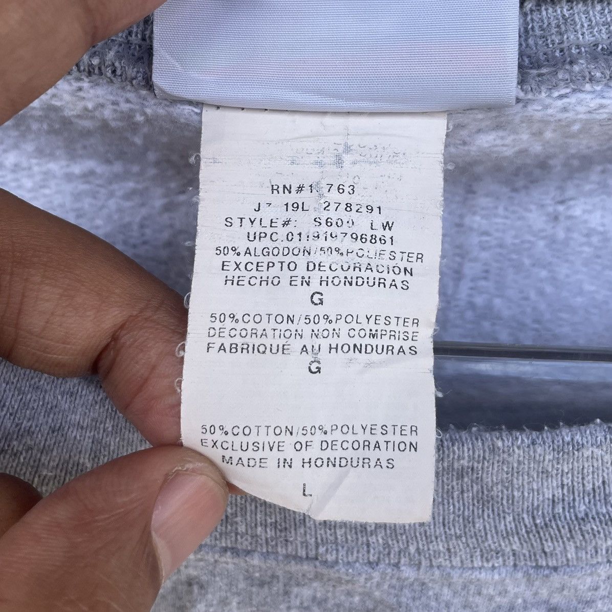 Champion Vintage Crewneck Champion Eco Small Logo Sweatshirt Size US L / EU 52-54 / 3 - 4 Thumbnail