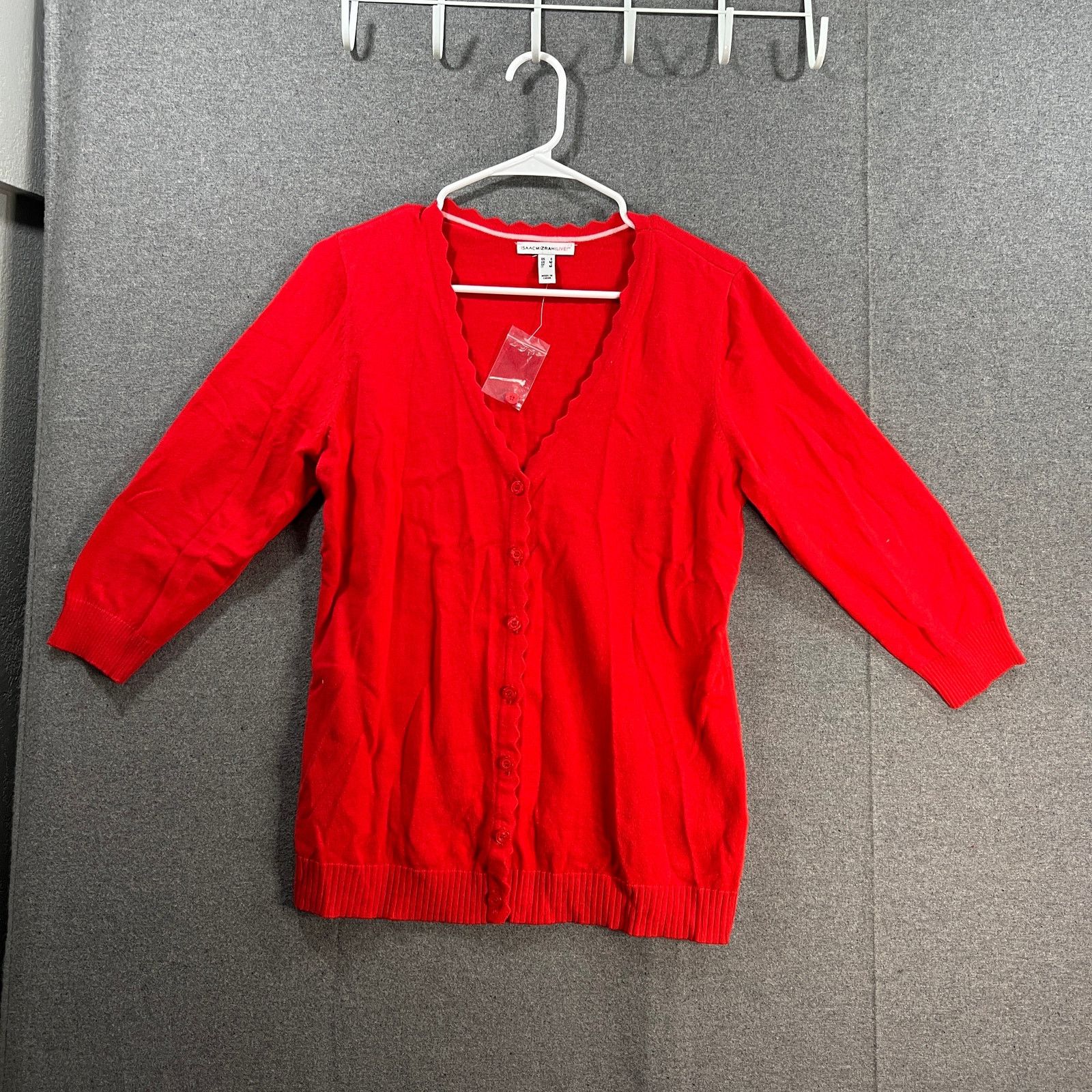 Isaac Mizrahi Isaac Mizrahi Live 3/4 Sleeve Sweater Cardigan Bright Size S / US 4 / IT 40 - 1 Thumbnail