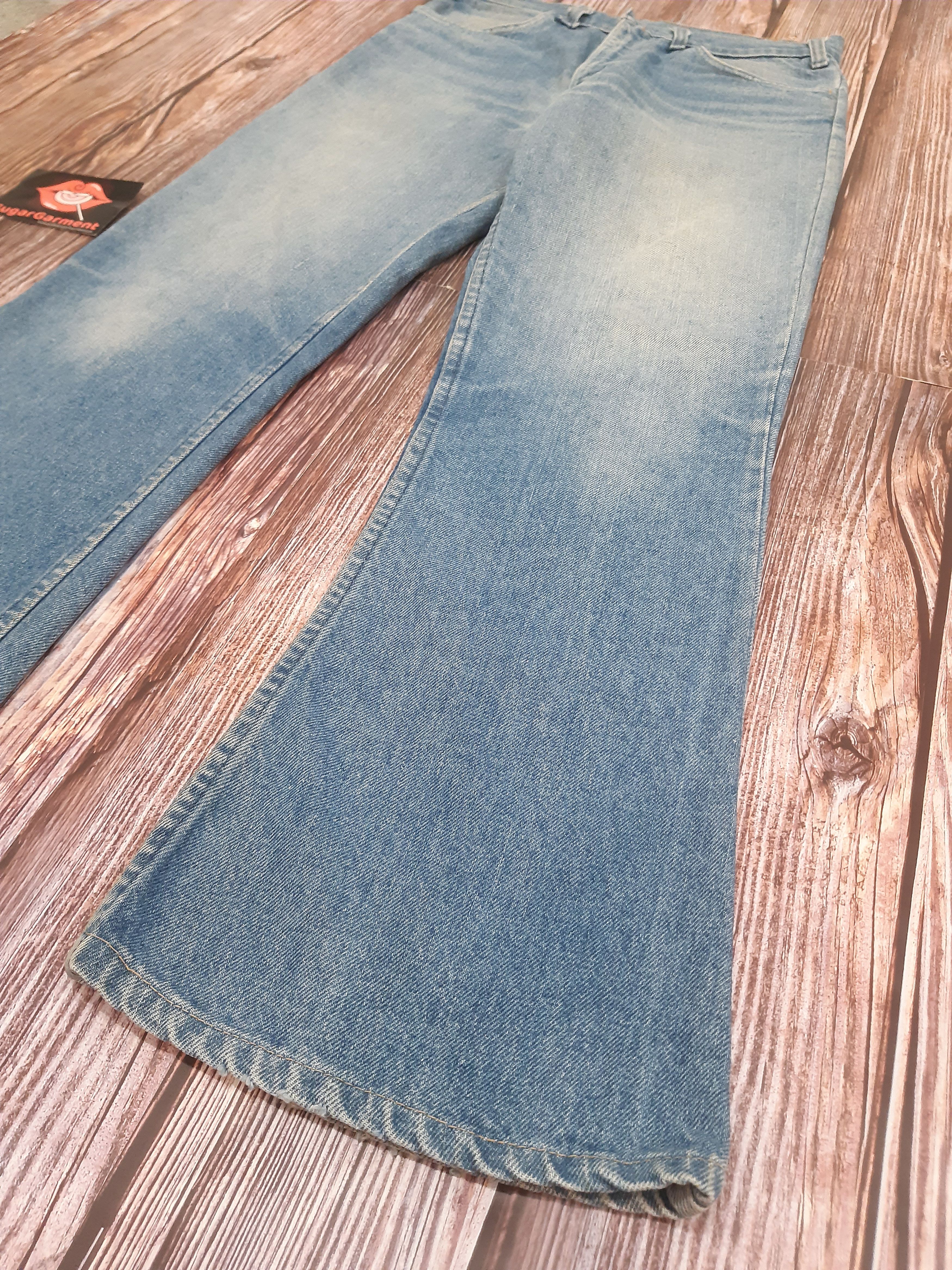 Levi's Levis 646 Bell Bottom Flare Bootcut Orange Tab TALON Jeans Size US 30 / EU 46 - 3 Thumbnail