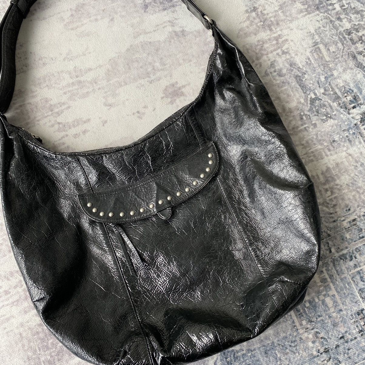If Six Was Nine × Japanese Brand × Le Grande Bleu (L.G.B.) Bagatello Faux Leather Shoulder Bag Issey Miyake Style Size ONE SIZE - 4 Thumbnail