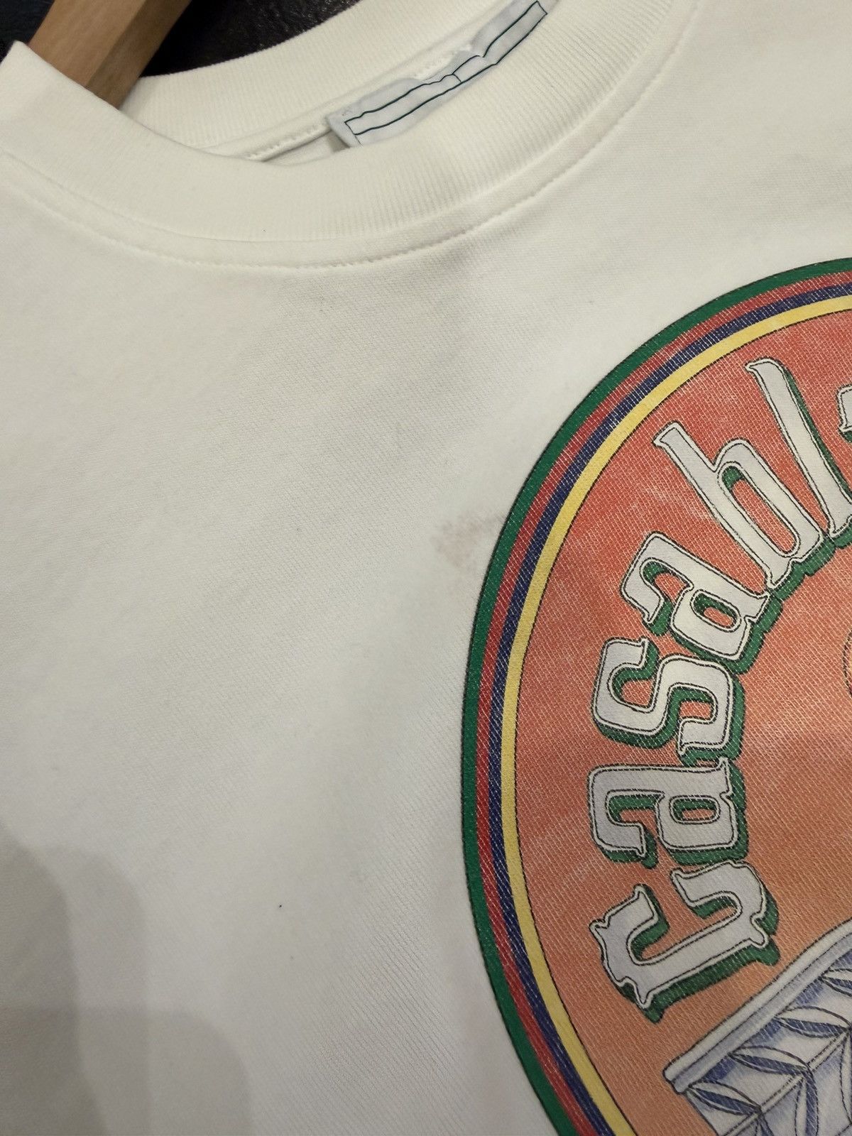 Casablanca Casablanca ‘Terrain d’Orange’ Tee - White Size US M / EU 48-50 / 2 - 4 Thumbnail