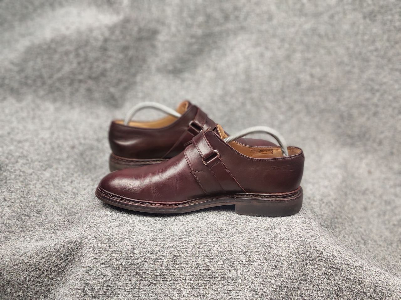 Heschung Heschuhd Design Bouleau Single Monk Strap Toe Derby Shoes Size US 8.5 / EU 41-42 - 10 Thumbnail