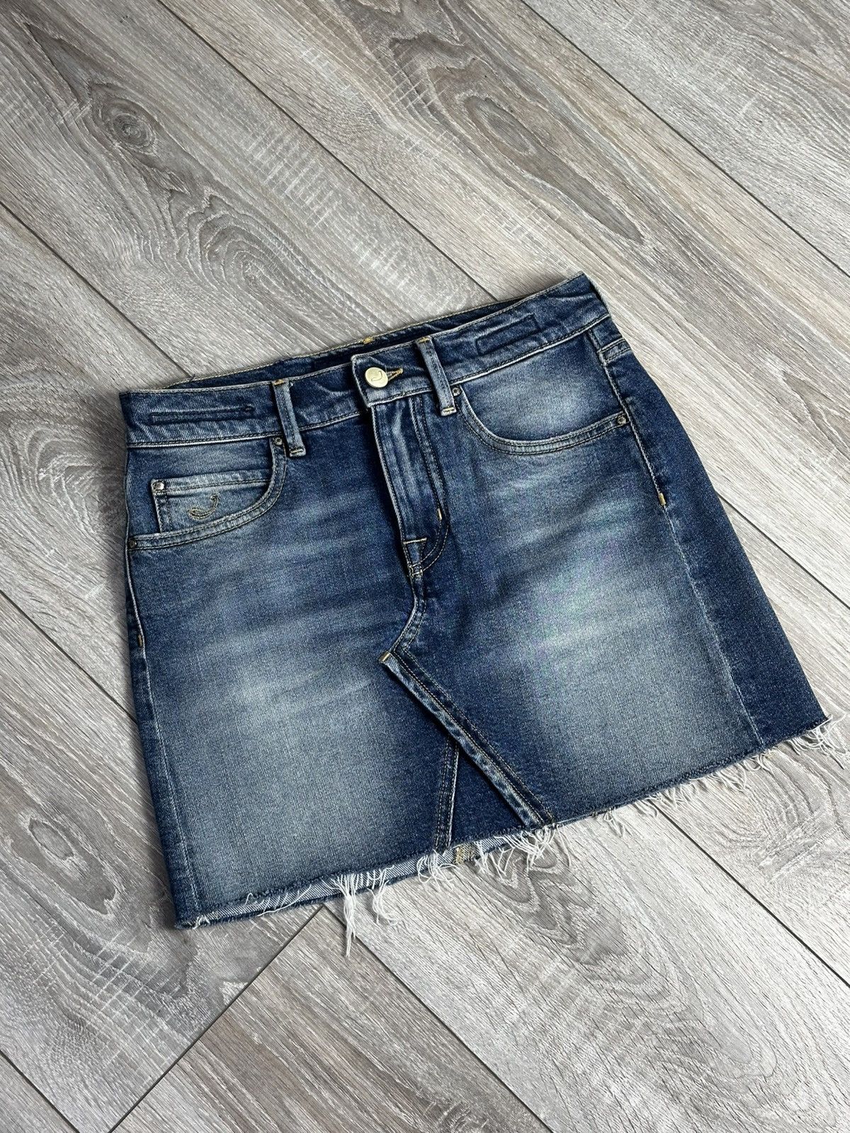 Jacob Cohen Jacob Cohen Denim Jeans Skirt Luxury Made in Italy Size 24" / US 00 / IT 34 - 5 Thumbnail
