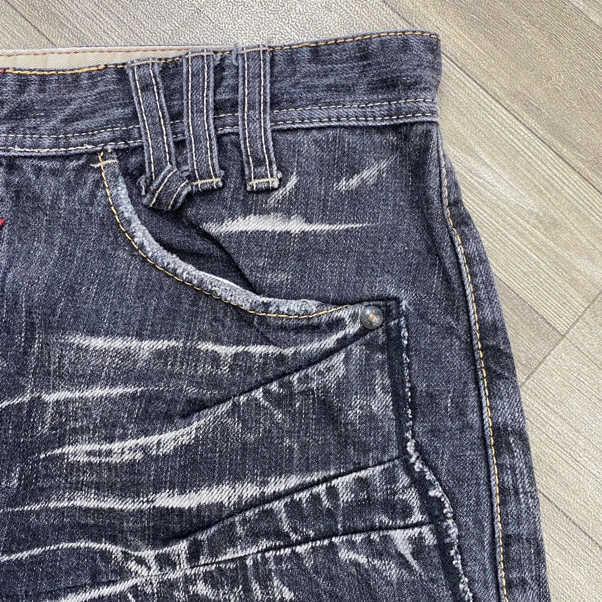 Marithe + Francois Girbaud 90s Marithe Francois Girbaud Y2K Lgb Punk Style Baggy Jeans Size US 38 / EU 54 - 8 Thumbnail