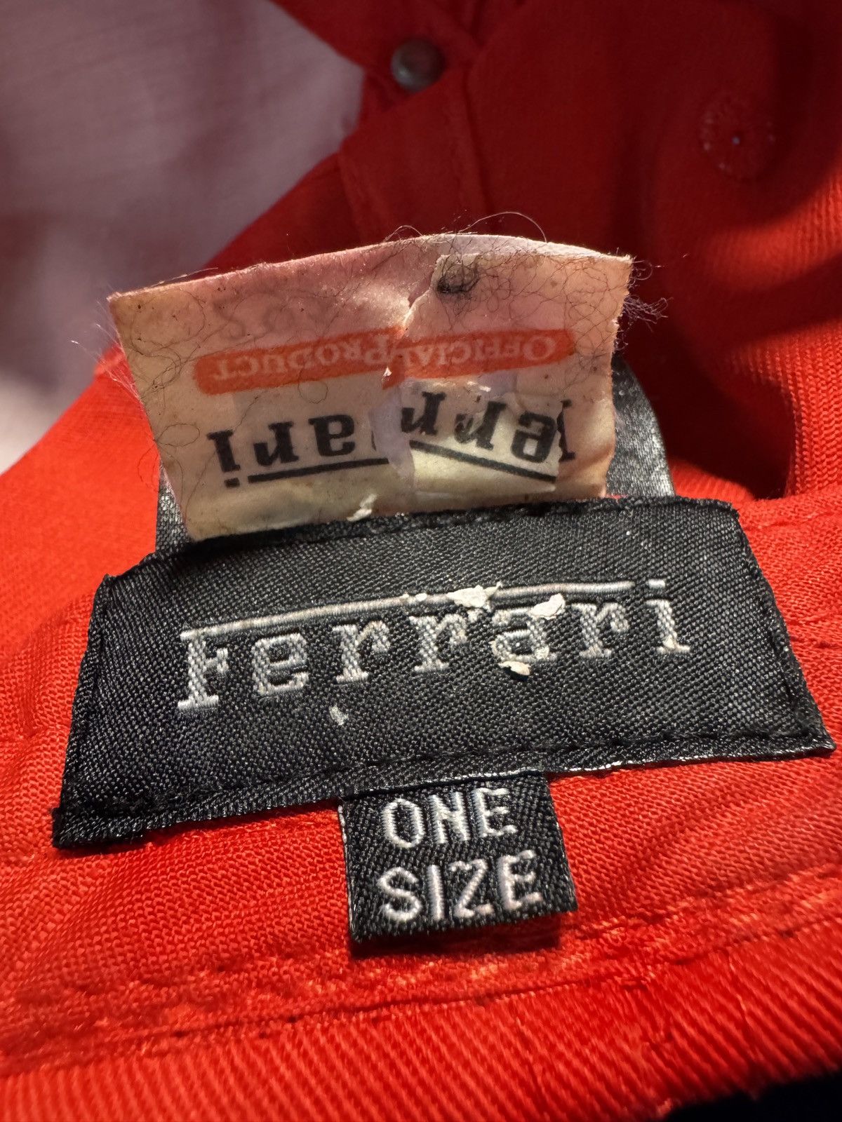 Ferrari × Sports Specialties Vintage 5 Pannel Ferrari Hat Size ONE SIZE - 6 Thumbnail