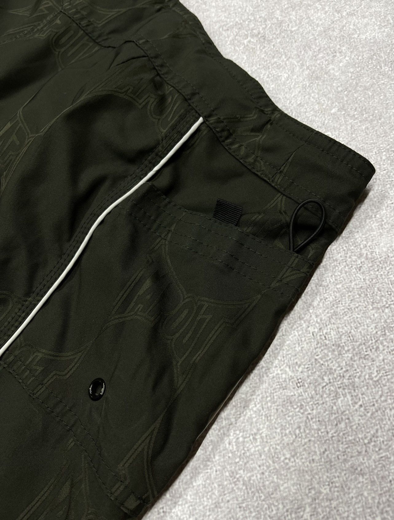 Tapout Mens Tapout MMA Shorts Fighting Khaki Double Big Logo M1 K1 Size US 30 / EU 46 - 6 Thumbnail
