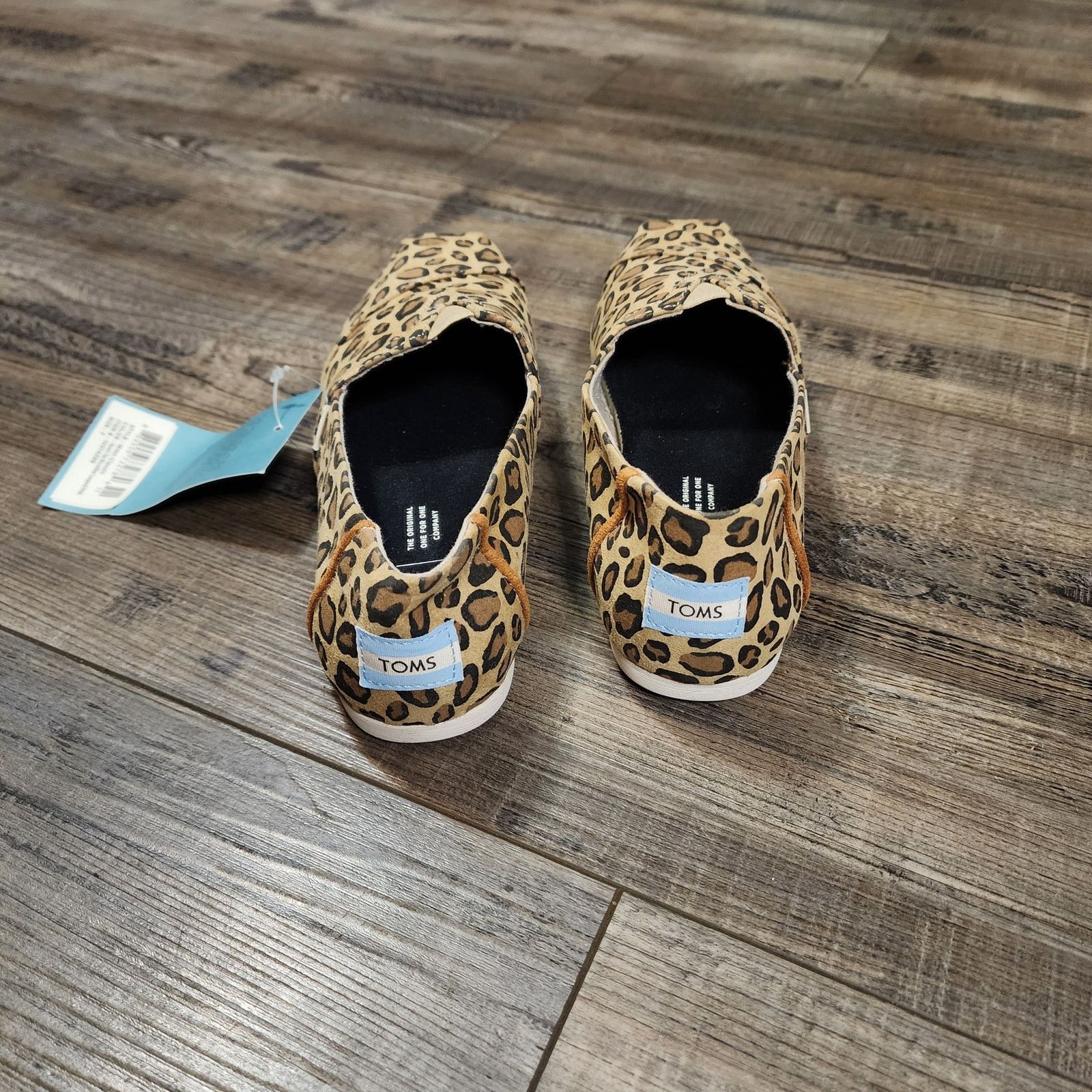 Toms New Toms Desert Tan Microfiber Leopard Print SZ 7NIB Shf Size US 7 / IT 37 - 9 Thumbnail