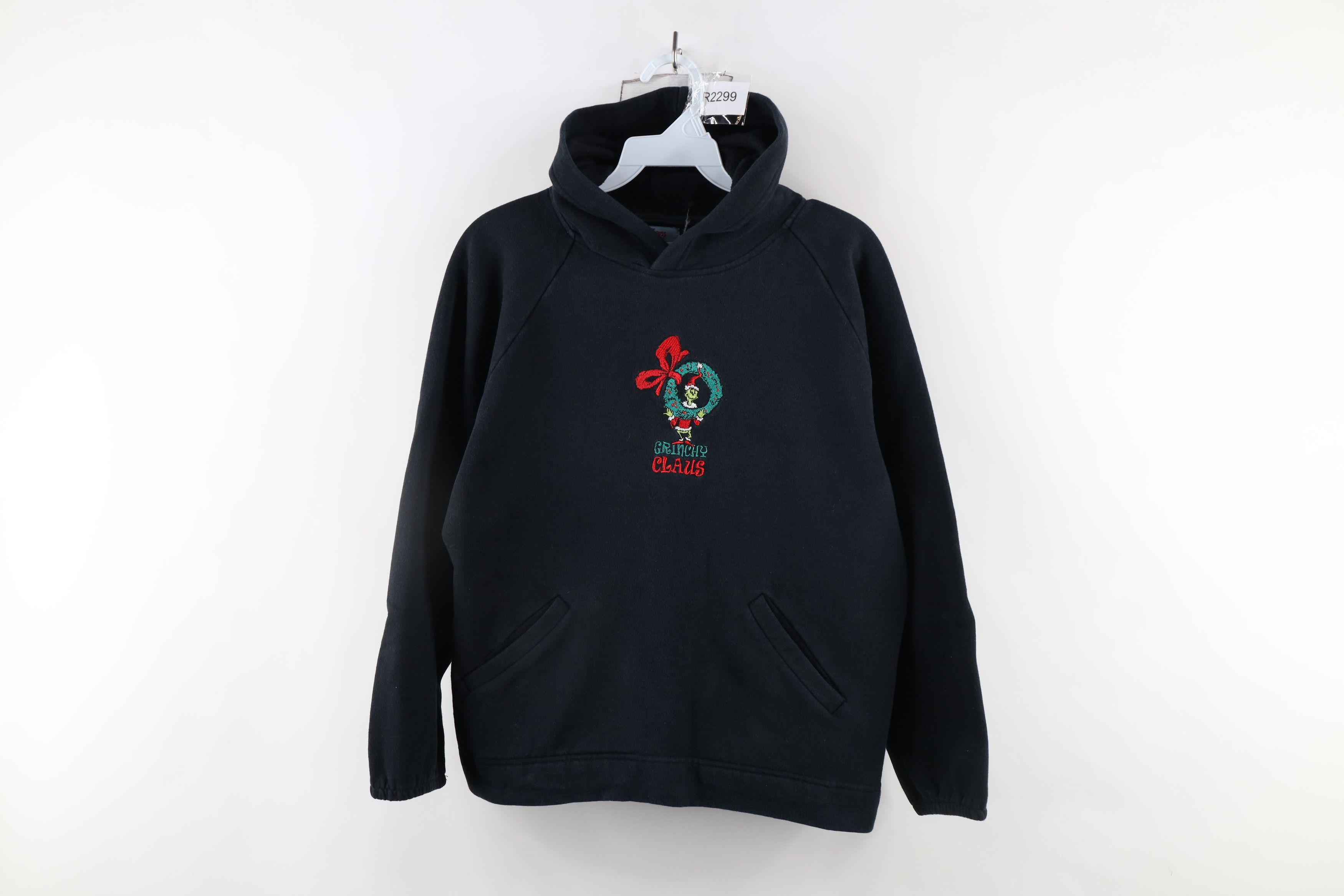 Vintage Vintage 90s Dr Seuss How The Grinch Stole Christmas Hoodie Size M / US 6-8 / IT 42-44 - 1 Thumbnail