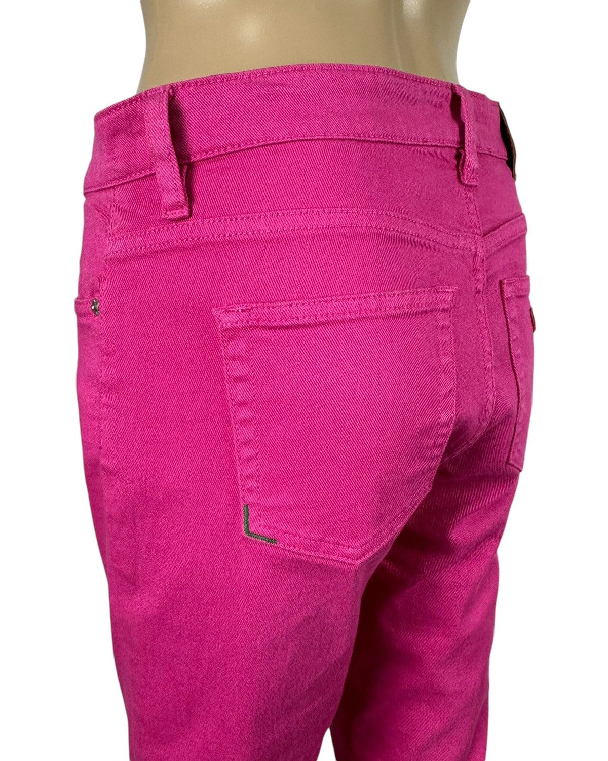 Kenzo Kenzo Paris Pink Jeans Embroidered Logo Slim size 38 Size 26" / US 2 / IT 38 - 8 Thumbnail