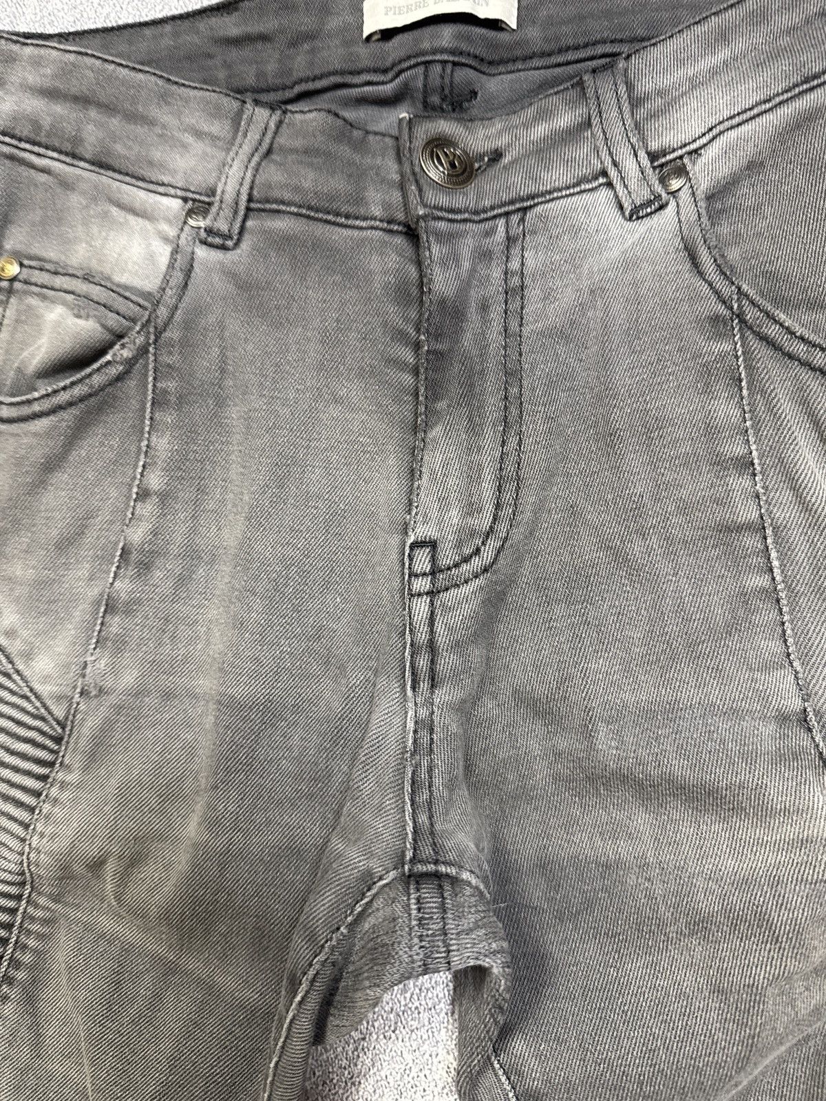 Balmain Archive Pierre Balmain Biker Pants Vintage Luxury Designer Size US 30 / EU 46 - 10 Thumbnail