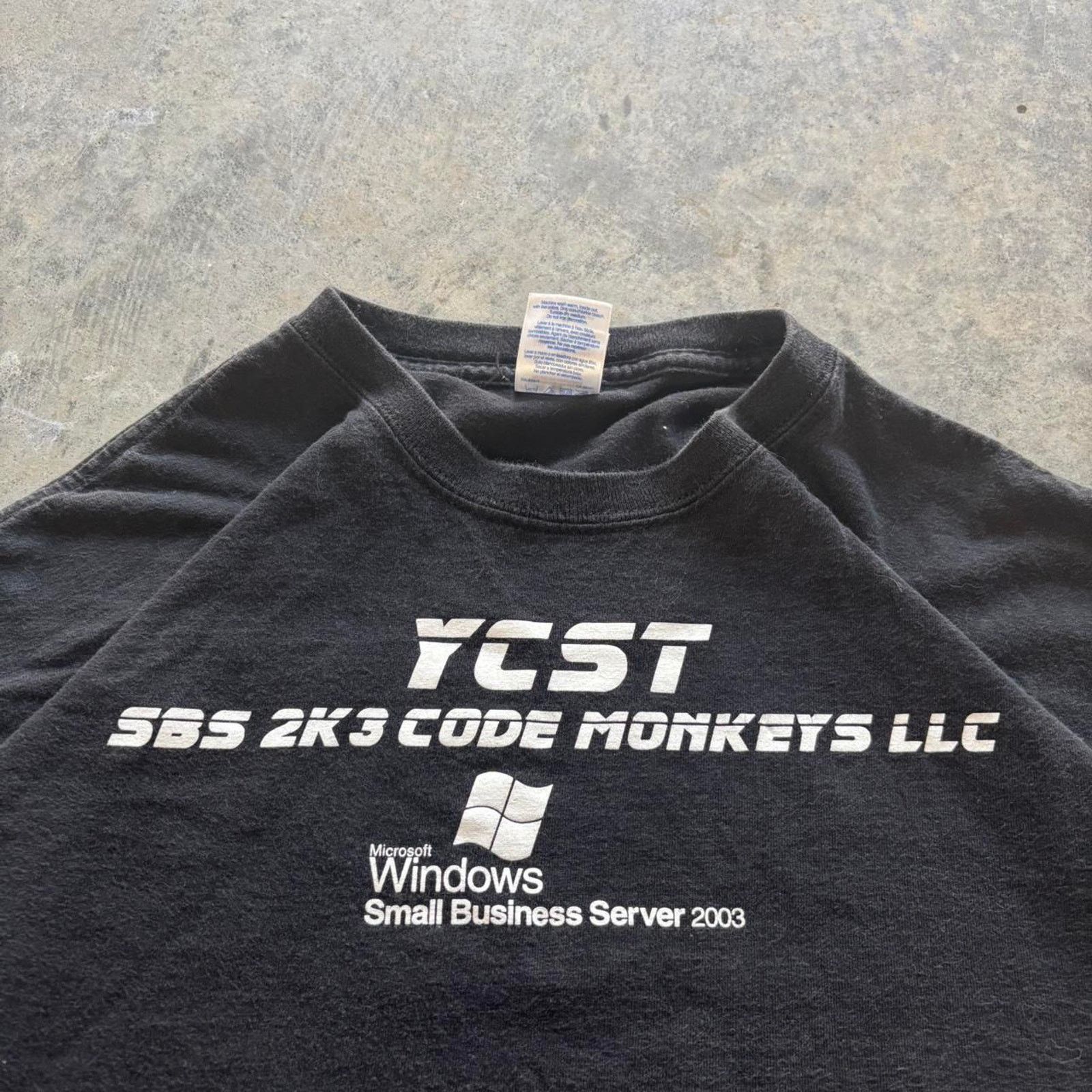 Microsoft × Vintage Y2K Microsoft Windows T-shirt Size US XL / EU 56 / 4 - 2 Thumbnail