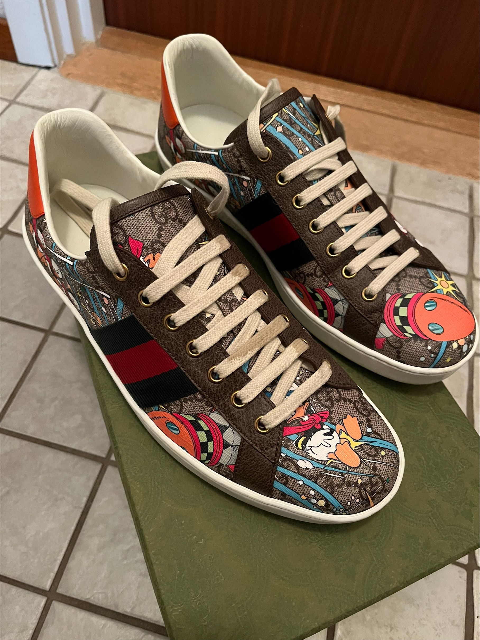 Disney gucci shoes clearance