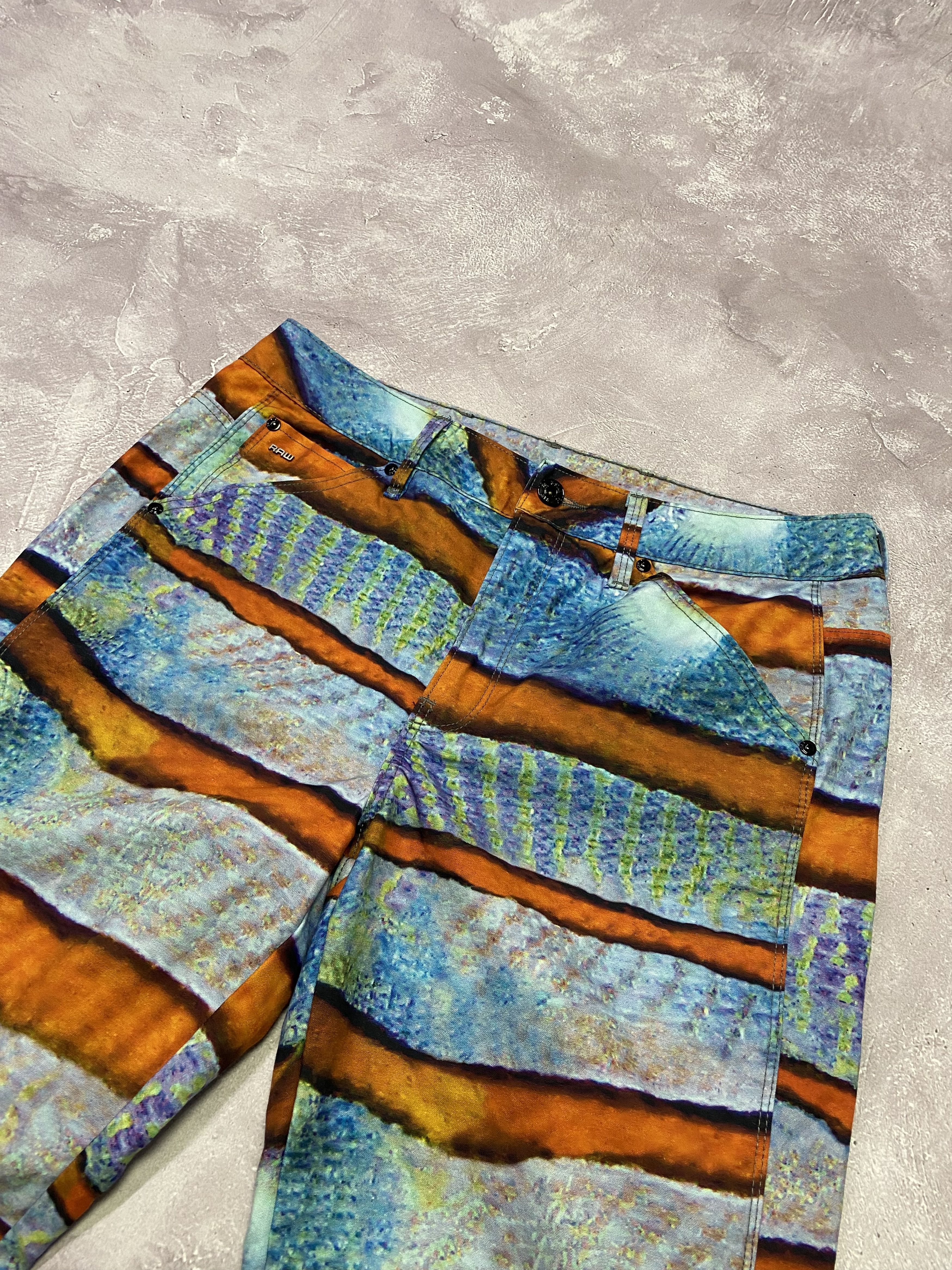 G-Star × Pharrell G-Star Raw Pharell Williams 3D Tapered Camo Pants Size US 32 / EU 48 - 5 Thumbnail