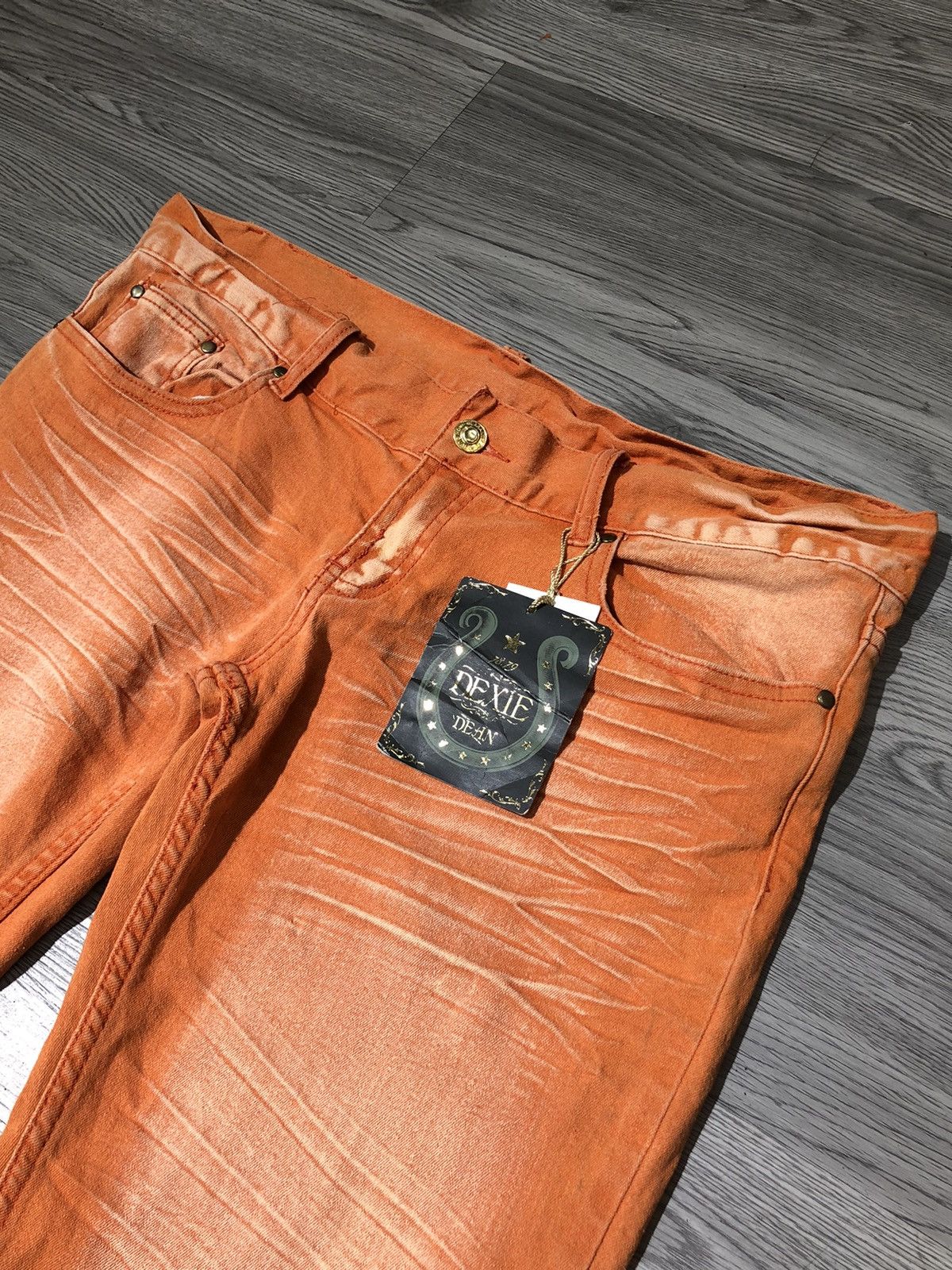 Designer × Japanese Brand × Vintage Y2k Flare Dexie Dean Jeans Size 42" / US 20 - 5 Thumbnail
