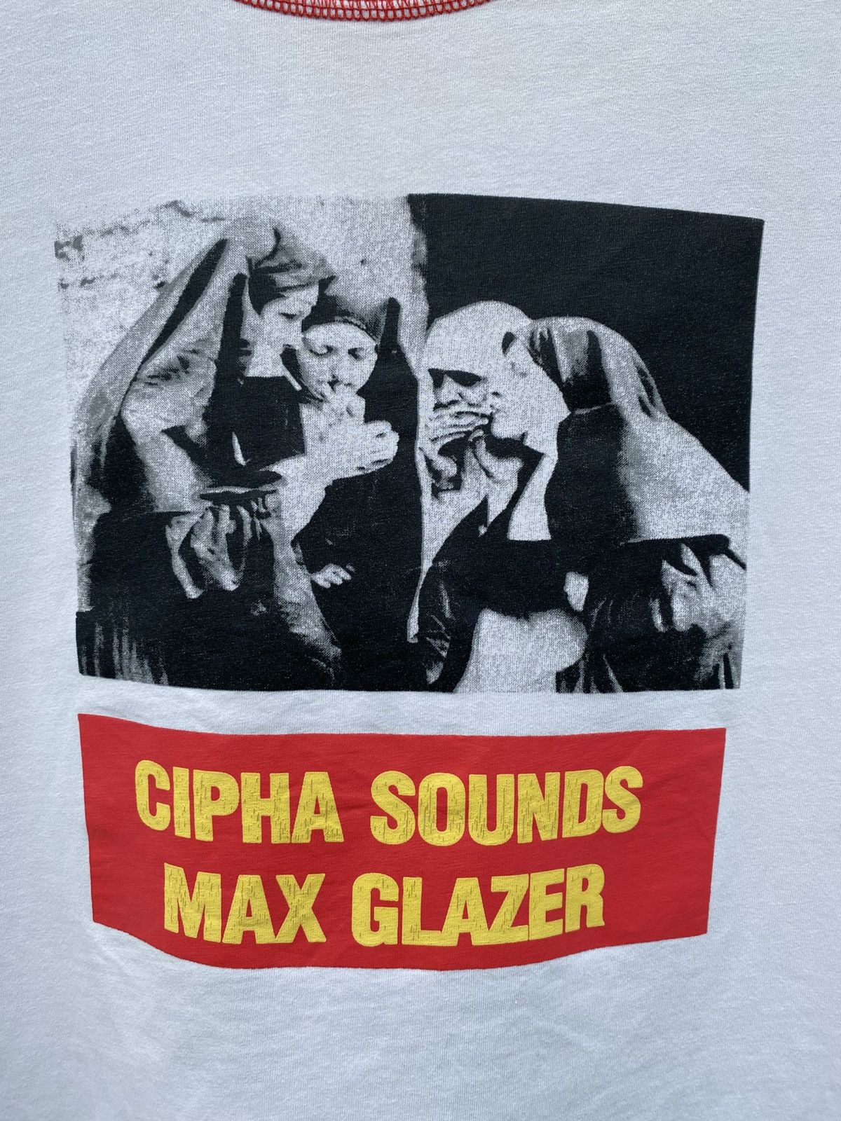 Japanese Brand Armika Cipha Sounds / Max Glazer Tee Avant Garde Art Style Size US XXL / EU 58 / 5 - 8 Thumbnail
