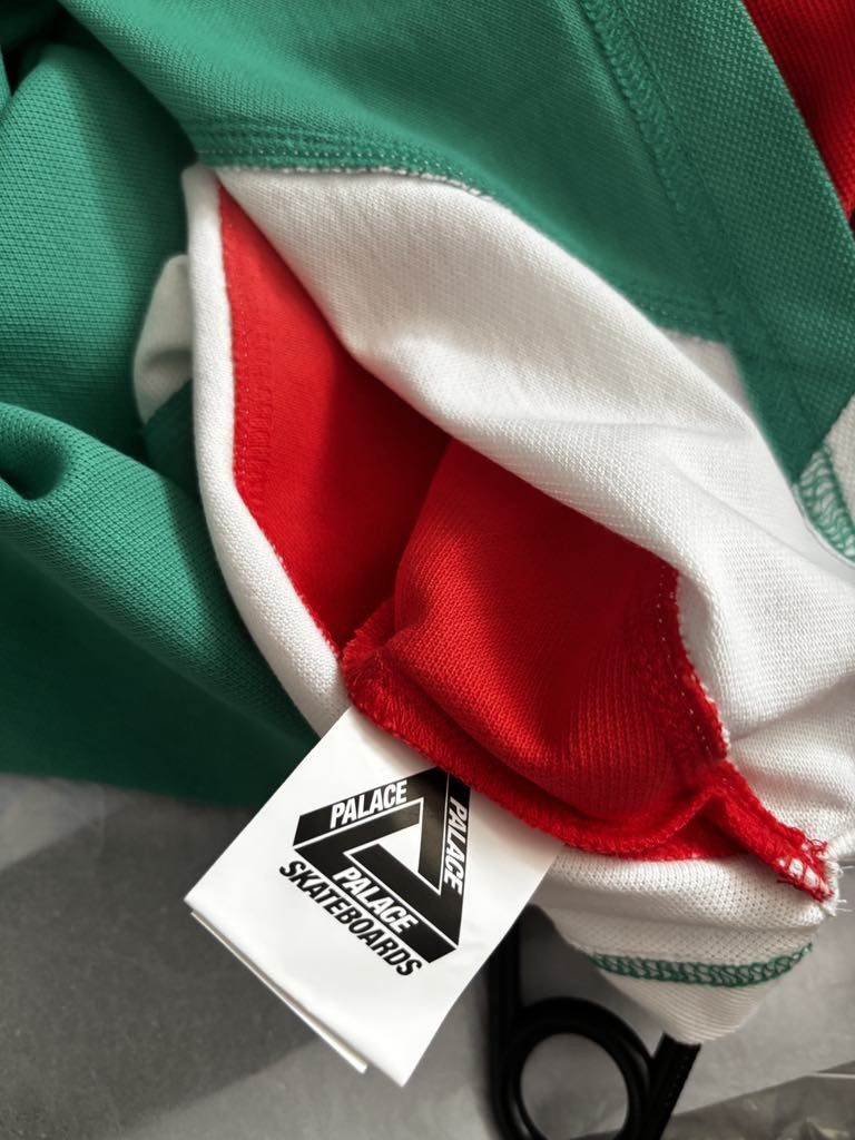 Palace Palace Geezer Polo Red/Green Size US XXL / EU 58 / 5 - 8 Thumbnail