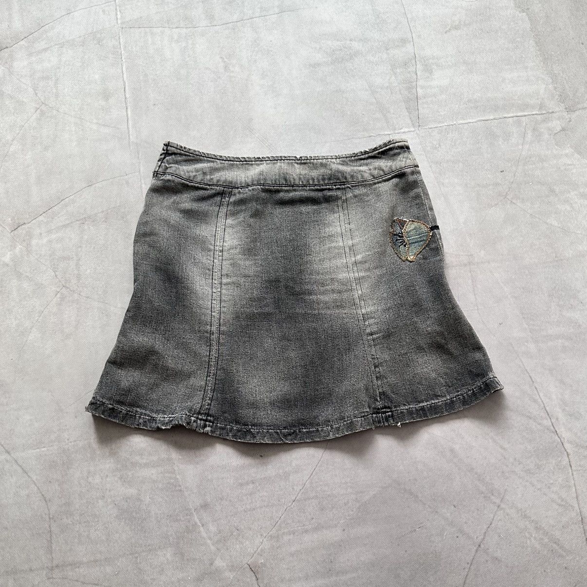 Miss Sixty RARE Miss Sixty Floral Vintage Faded Skirt Cop Copine Vibe Size 28" / US 6 / IT 42 - 8 Thumbnail