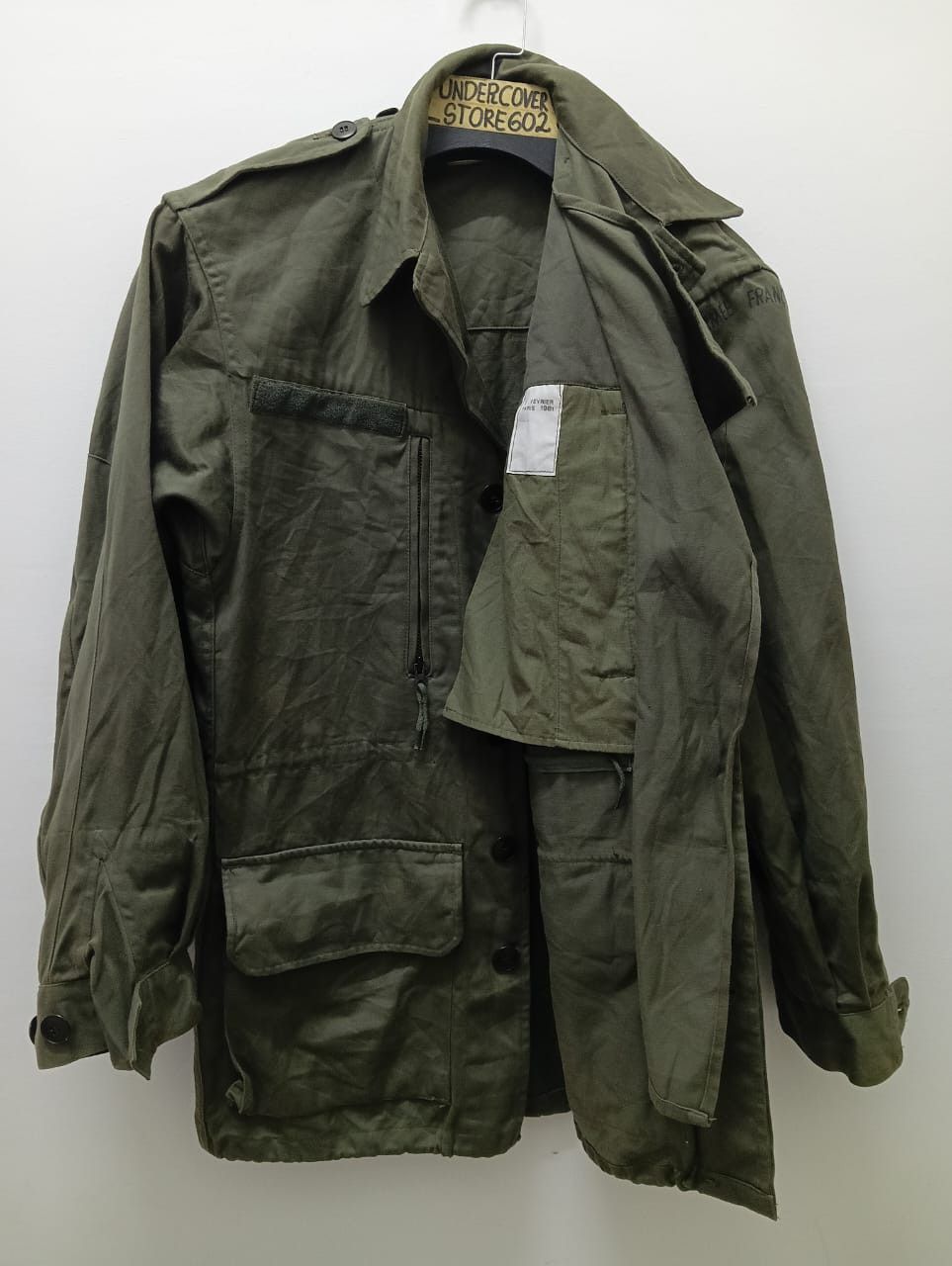 Vintage VINTAGE JACKET ARMY FRANCE 1981 PATTERN Size US M / EU 48-50 / 2 - 10 Thumbnail