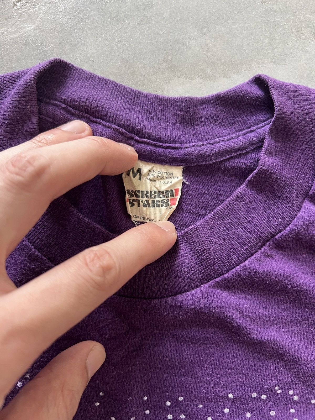 Band Tees Original Prince 1999 Concert T-shirt from 1982 Size US M / EU 48-50 / 2 - 3 Thumbnail