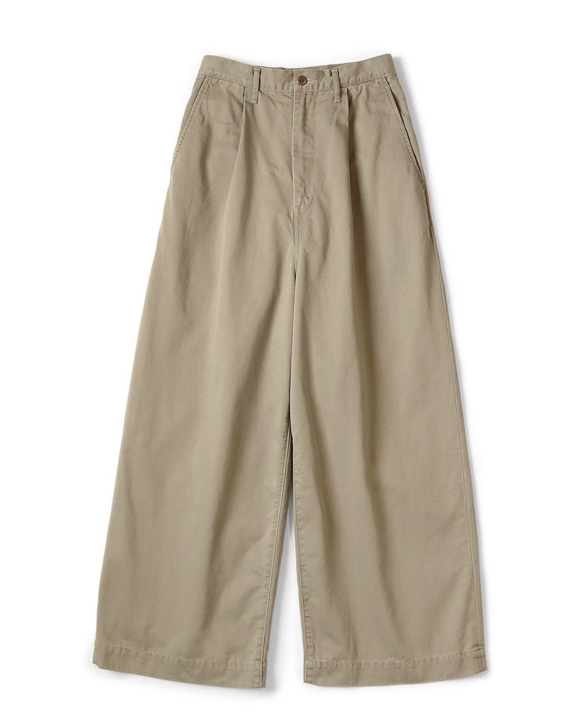 Kapital Kapital Chino High Waist Neem Baggy Pants size 0 Size US 26 / EU 42 - 1 Thumbnail