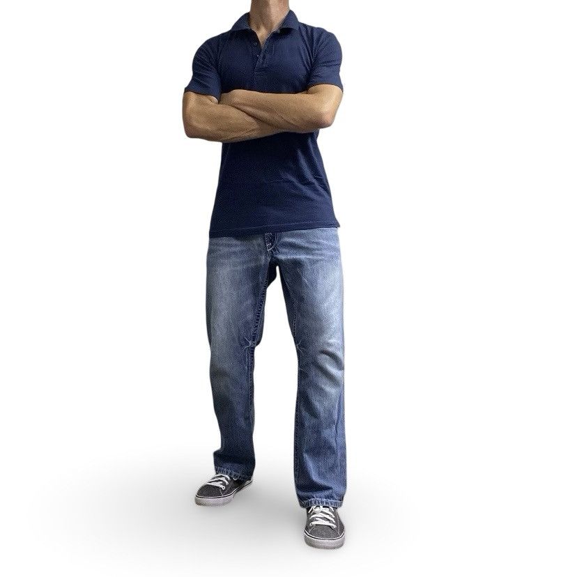 George George Blue Polo Shirt Size Medium Size US M / EU 48-50 / 2 - 2 Thumbnail