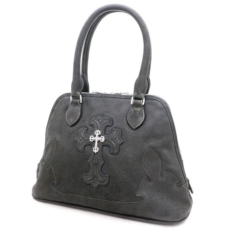 Chrome Hearts Chrome Hearts Destroy Leather Handbag Grailed