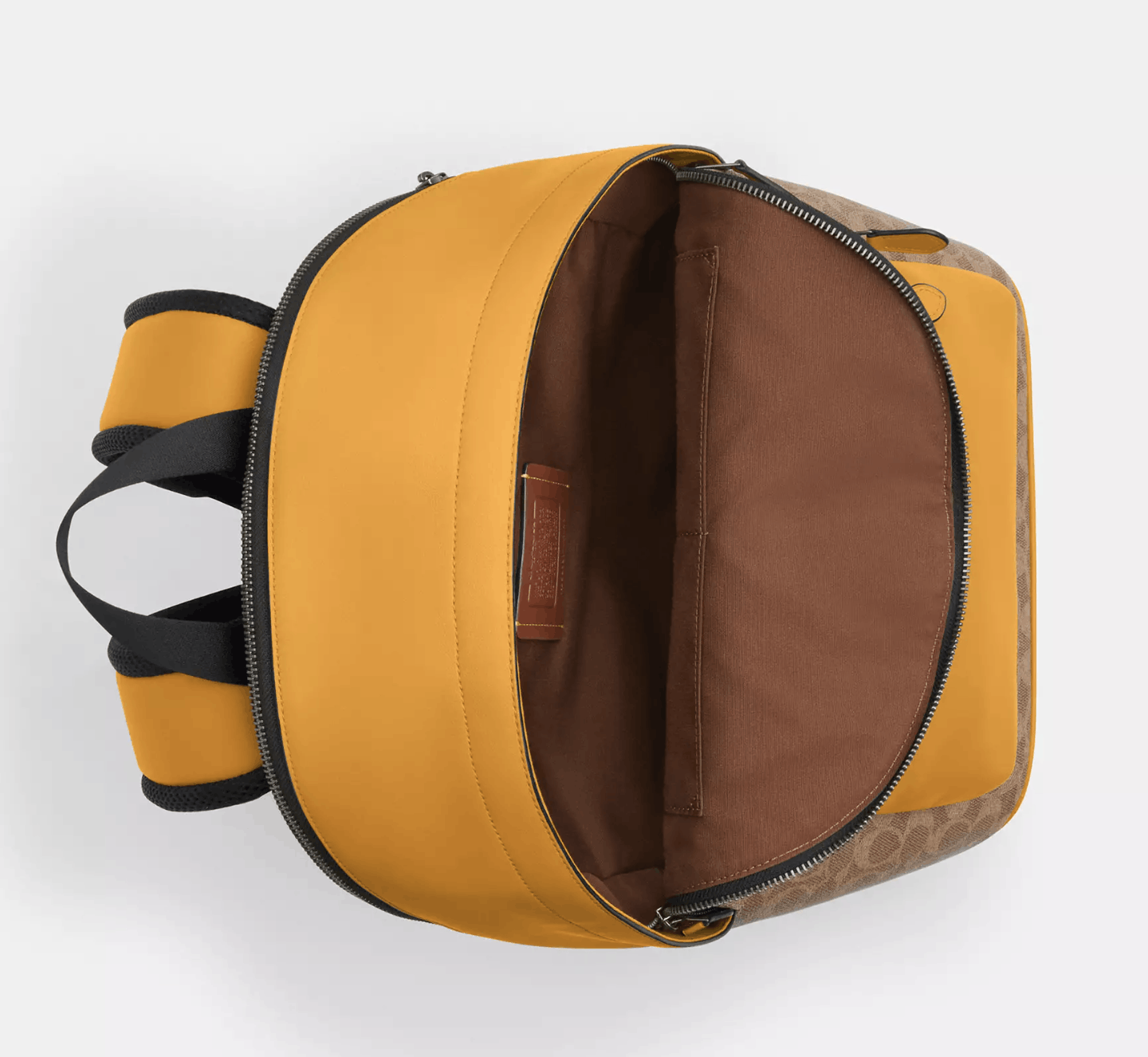 Coach West Backpack In Colorblock Signature Canvas CAX44 Size ONE SIZE - 9 Thumbnail