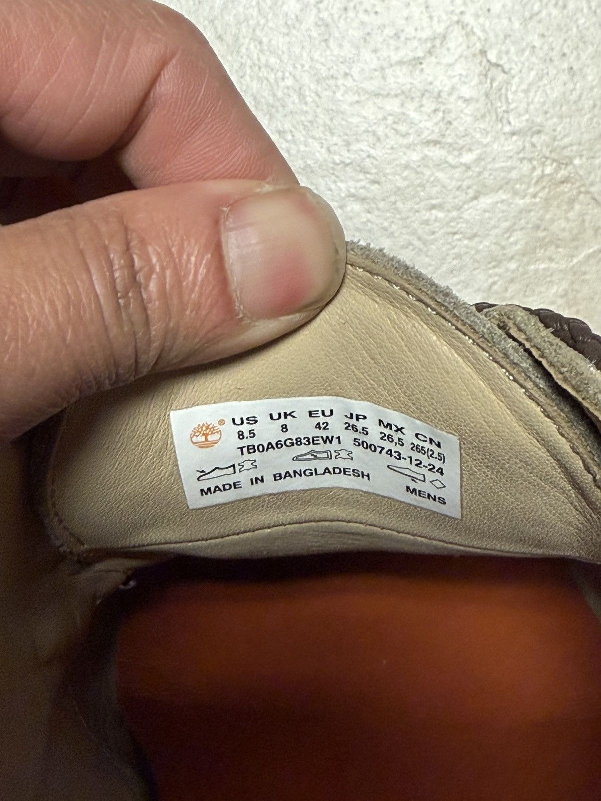 Timberland Packer x 3-Eye Authentic Boat Shoe Size US 8.5 / EU 41-42 - 6 Thumbnail