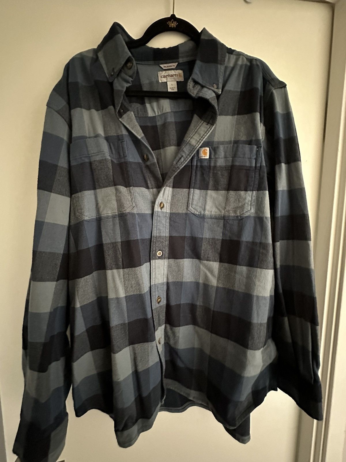 Carhartt Carhartt Flannel Long Sleeve Size US L / EU 52-54 / 3 - 1 Preview