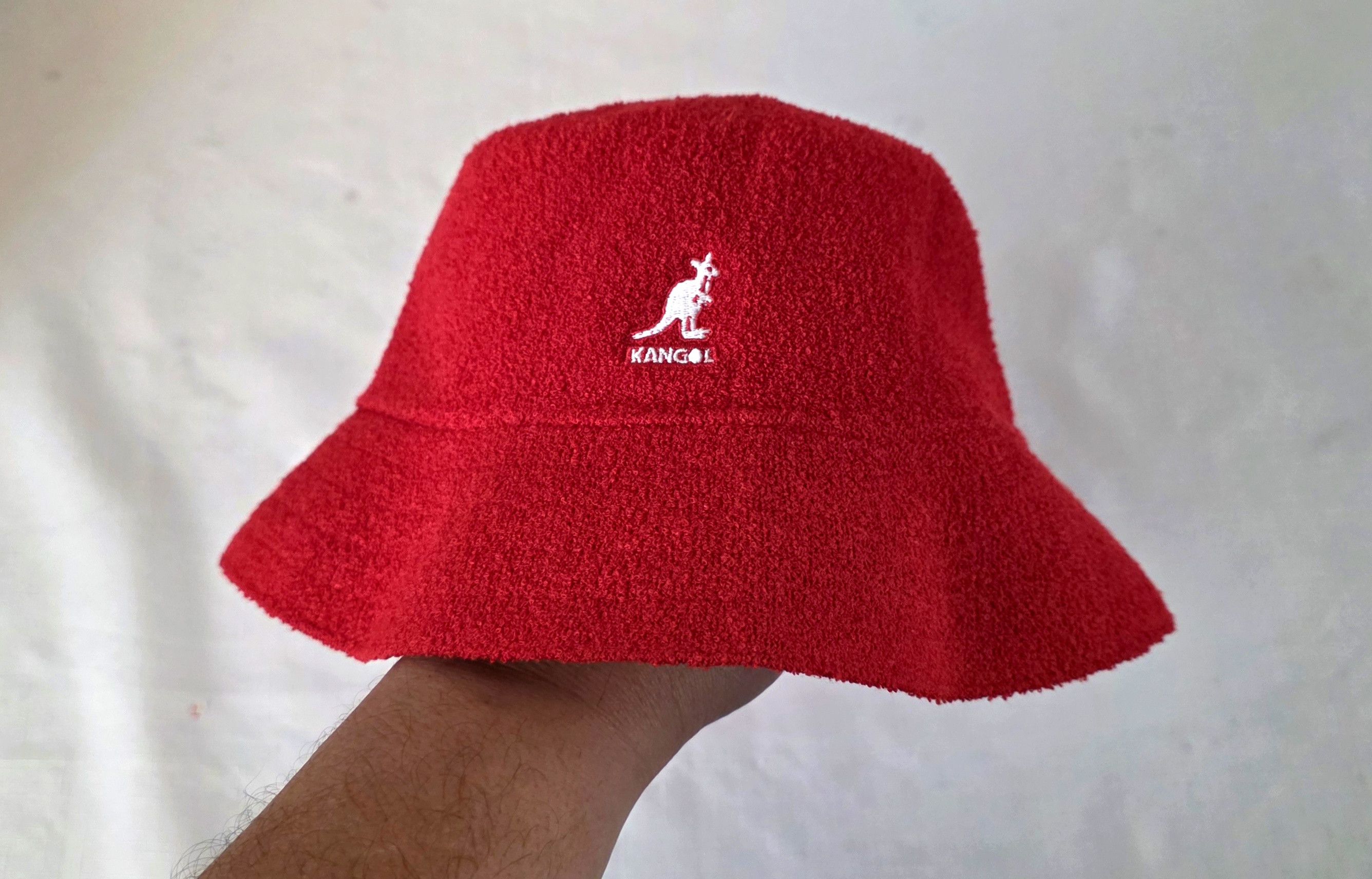 Kangol Kangol Bermuda Bucket Hat K3050ST Scarlet Red Size Small Size ONE SIZE - 1 Thumbnail