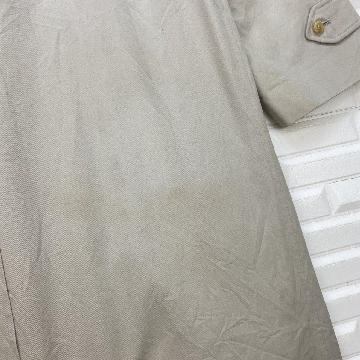 Burberry Prorsum Vintage Burberry Prorsum Nova Check Trench Coat Size US M / EU 48-50 / 2 - 9 Thumbnail
