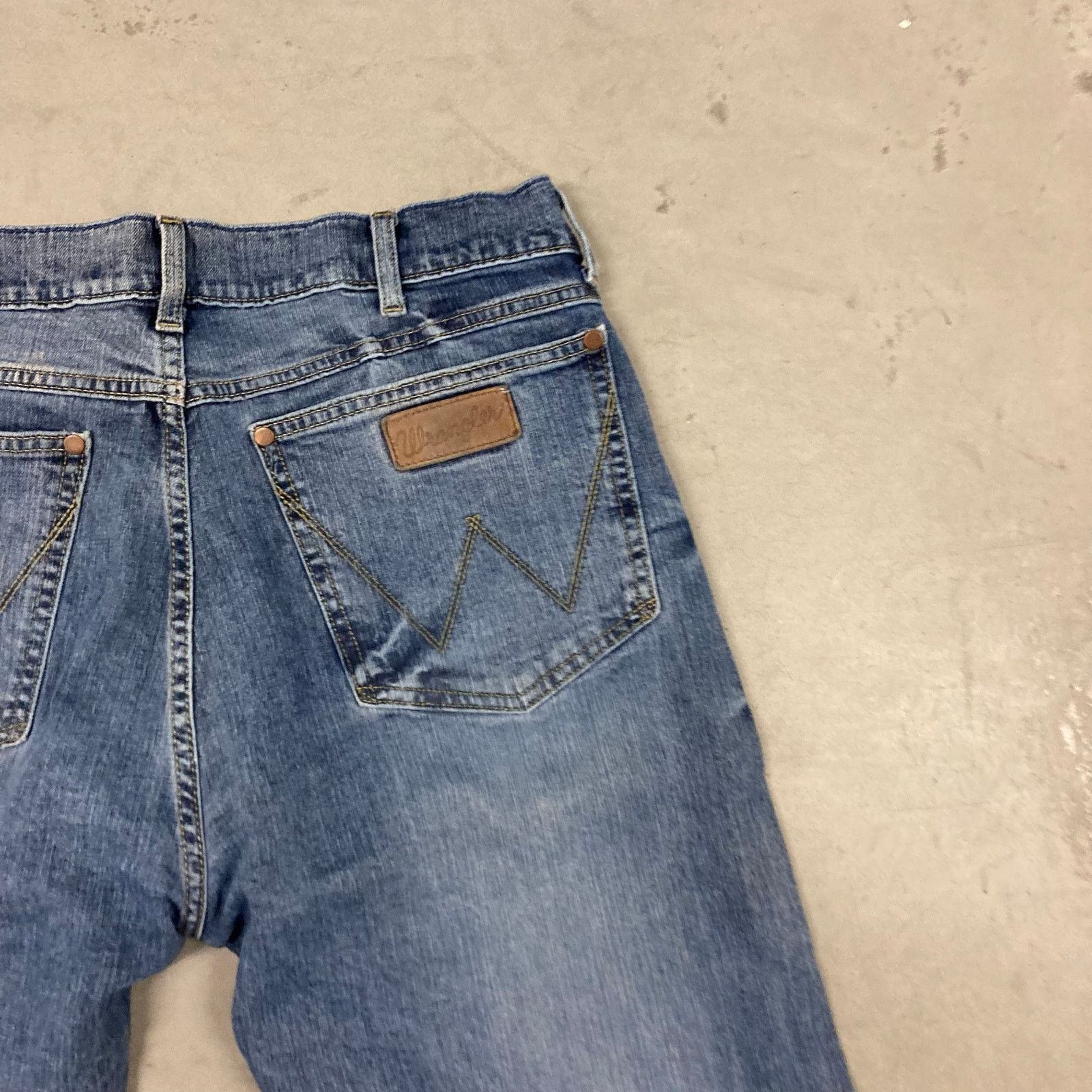 Wrangler Y2k wrangler slim western bootcut jeans 36x32 Size US 36 / EU 52 - 4 Thumbnail
